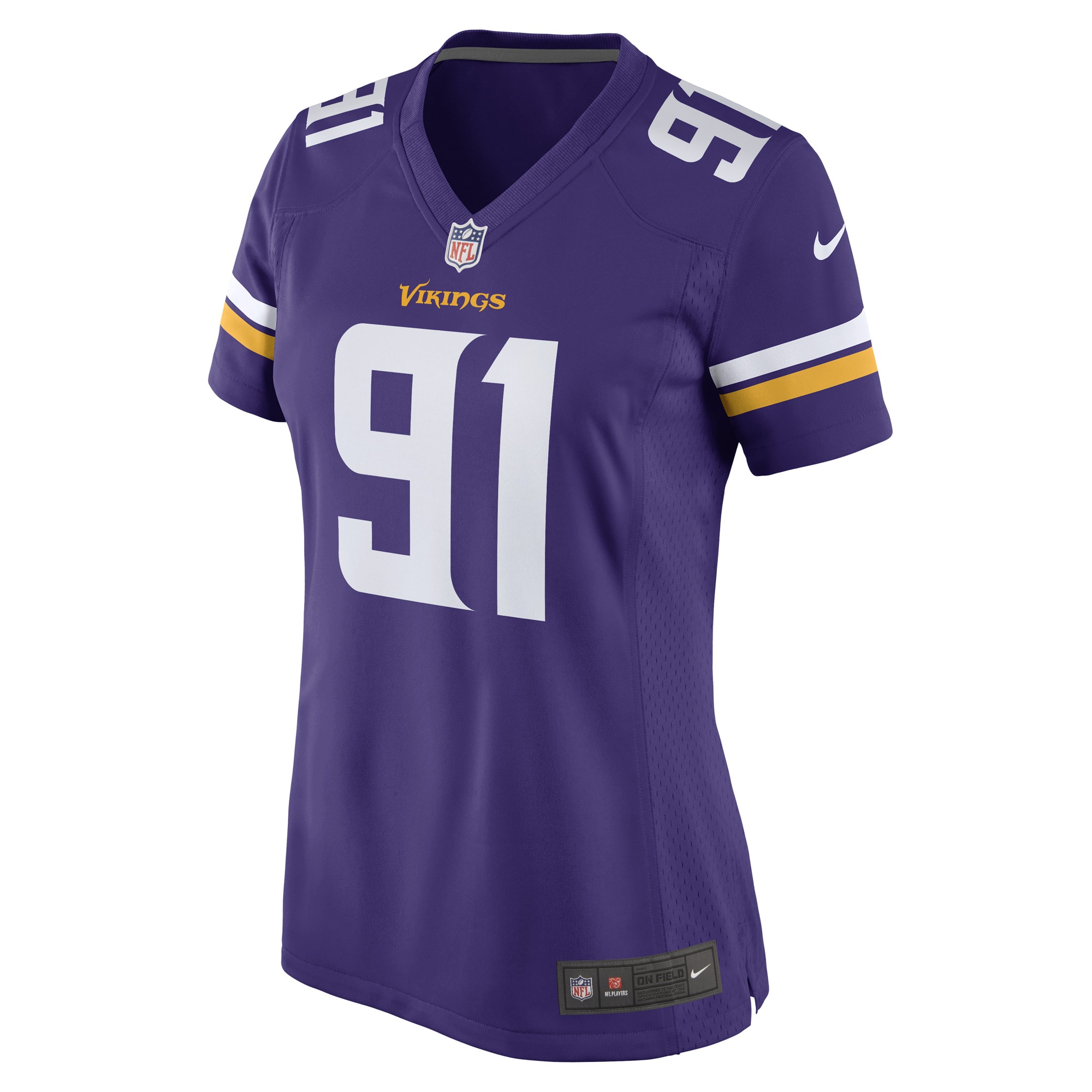 Alternative view of Patrick Jones II Minnesota Vikings Game Jersey - Women's