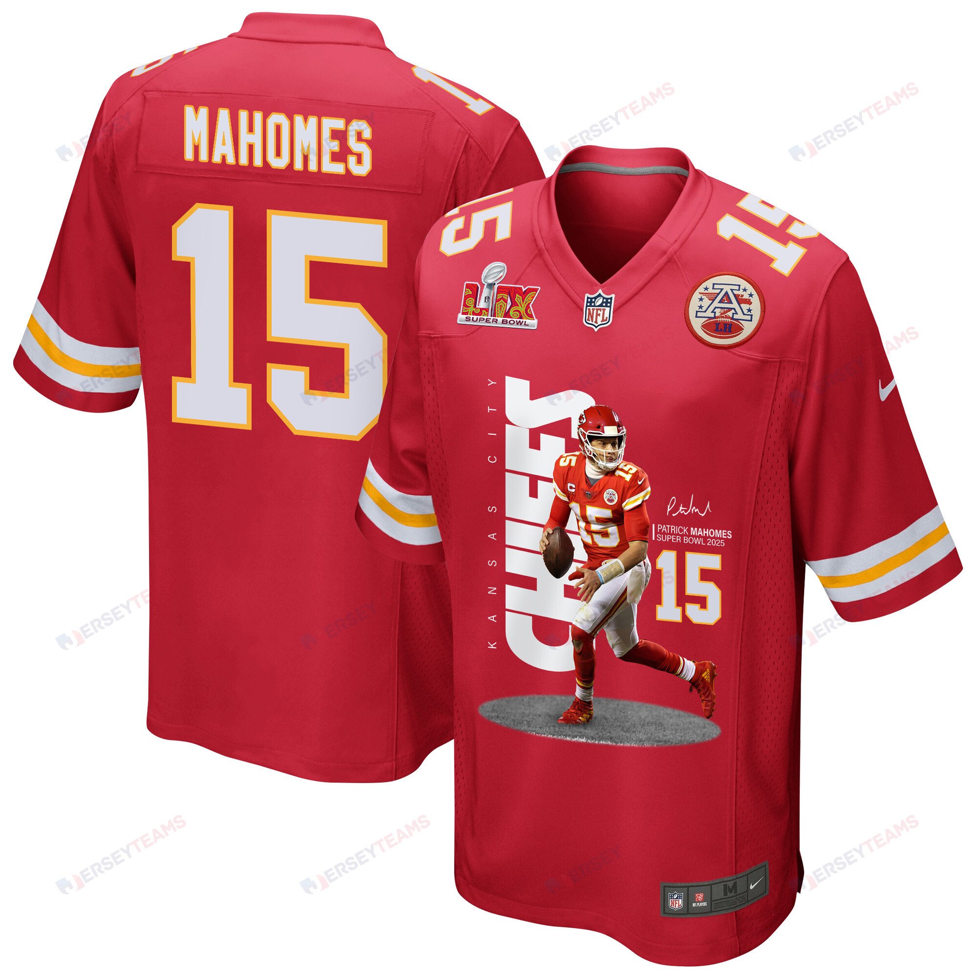 Patrick Mahomes #15 Kansas City Chiefs Legend Jersey - Men's | Red