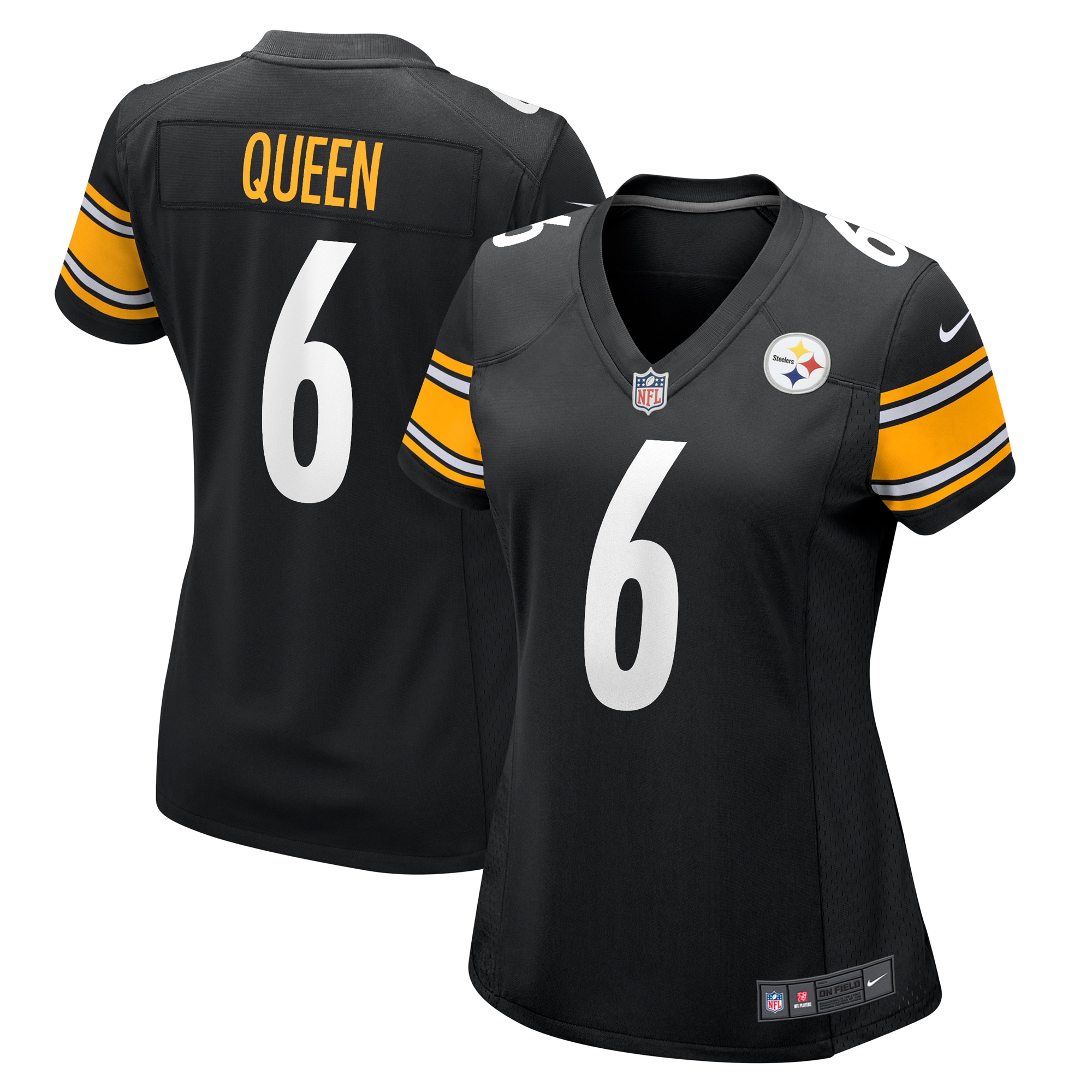 Patrick Queen Pittsburgh Steelers Game Jersey - Women's