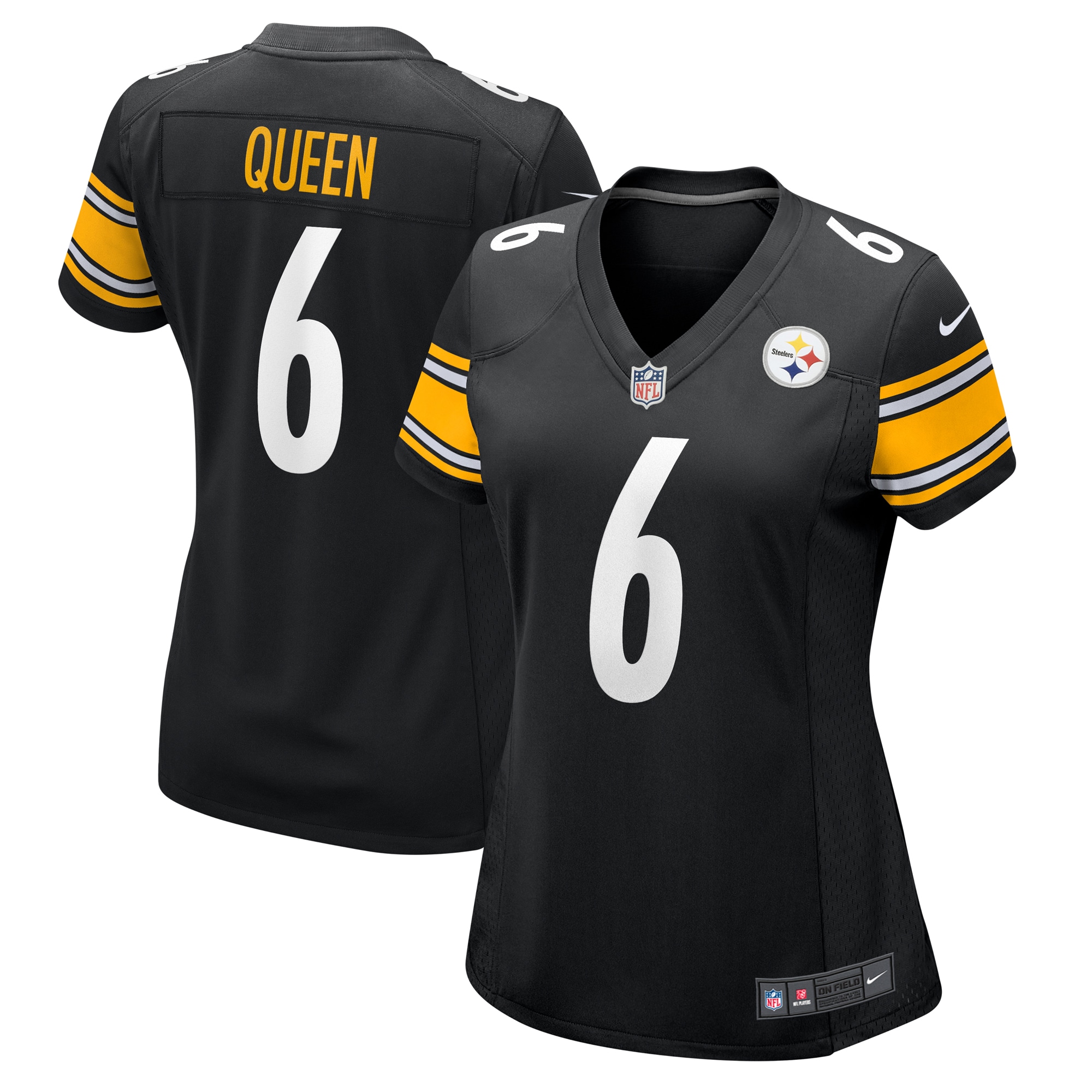 Patrick Queen Pittsburgh Steelers Game Jersey - Women's