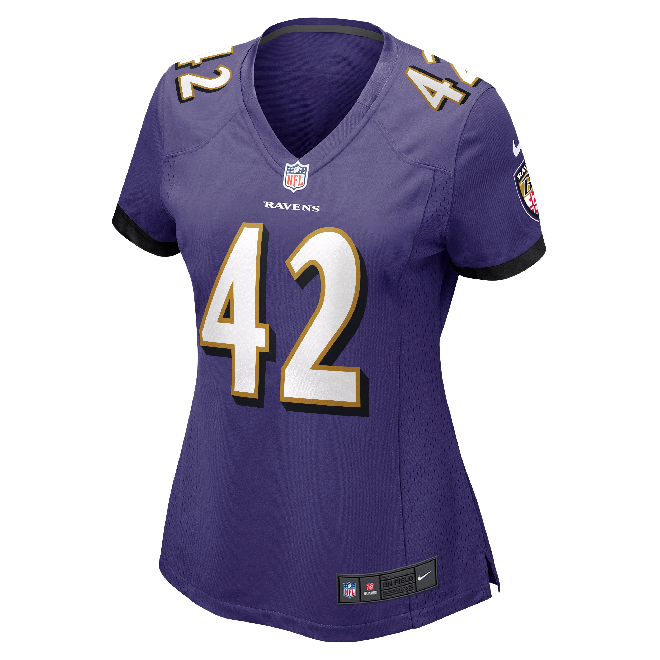 Alternative view of Patrick Ricard Baltimore Ravens Game Jersey - Women's