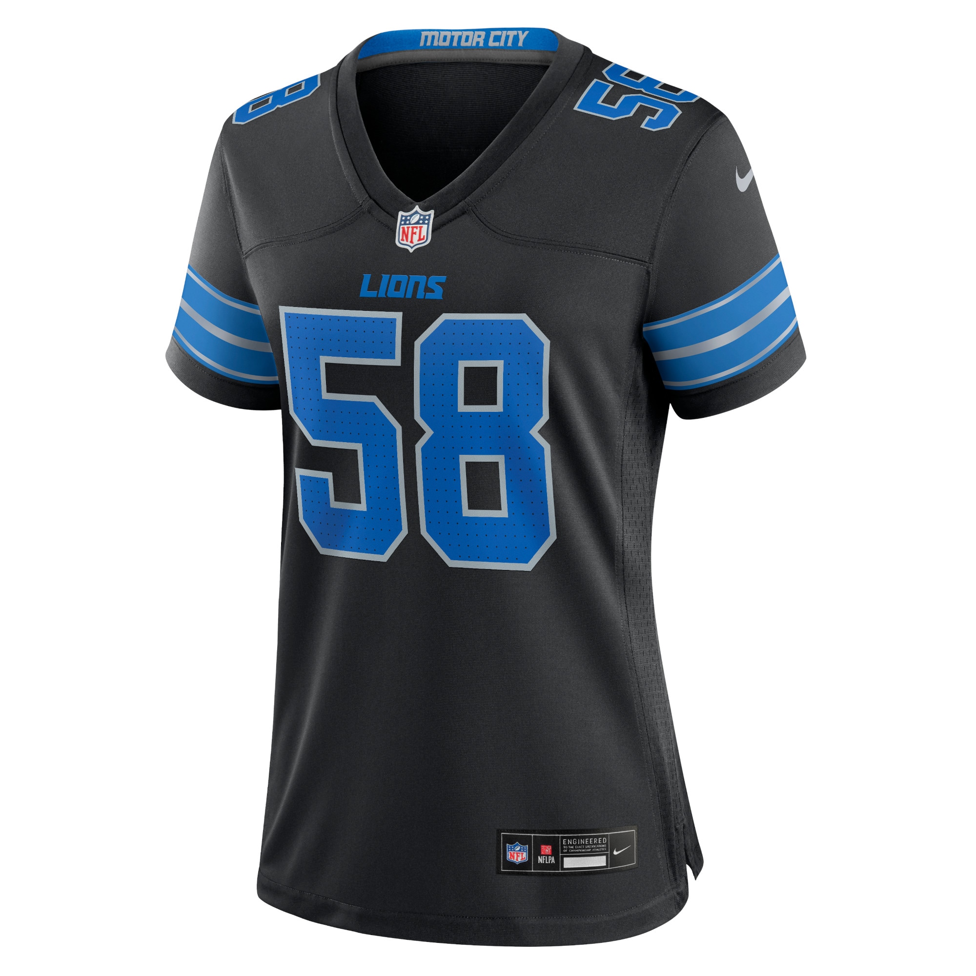 Alternative view of Penei Sewell Detroit Lions 2nd Alternate Game Jersey - Women's