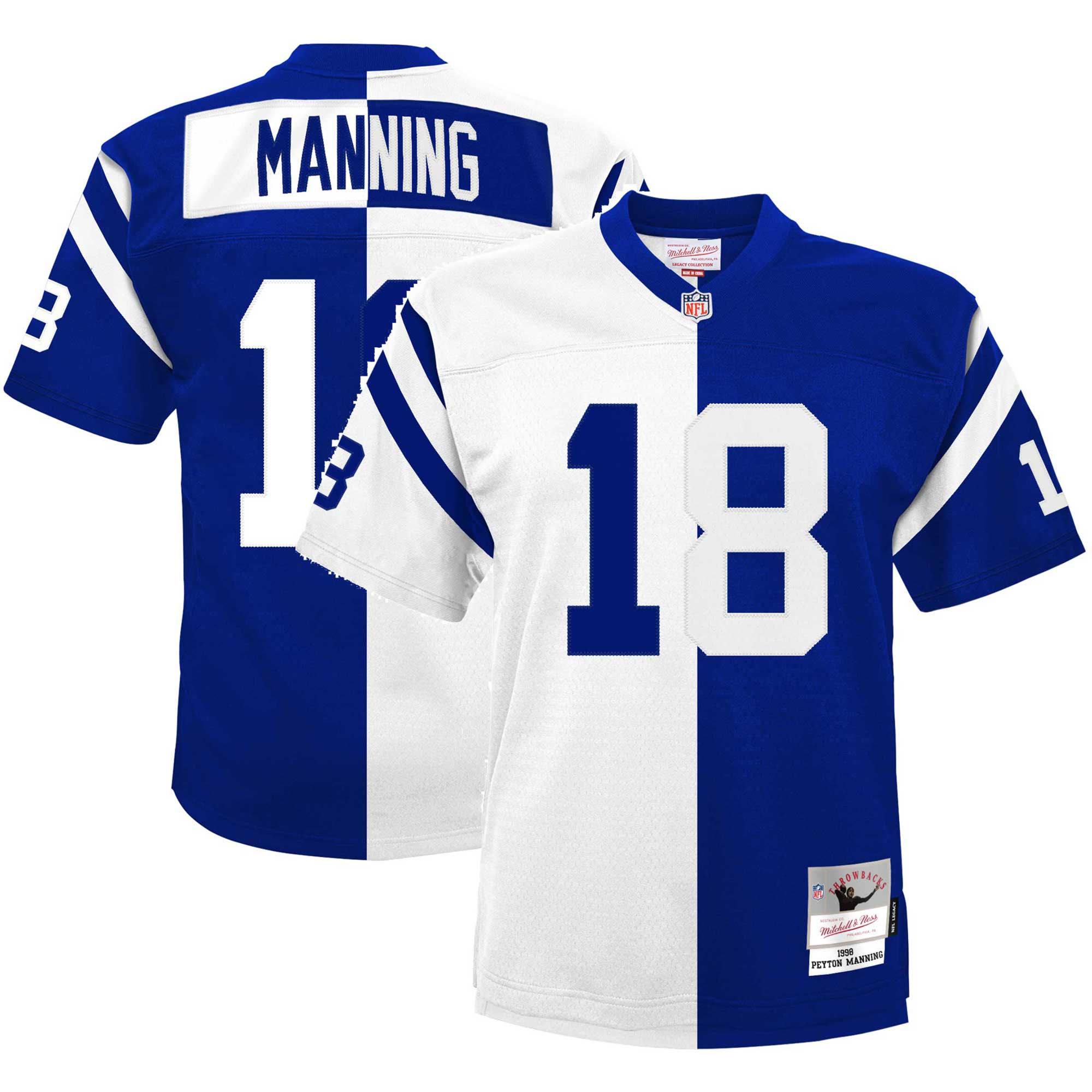 Peyton Manning Mitchell & Ness Indianapolis Colts Game Jersey - Youth