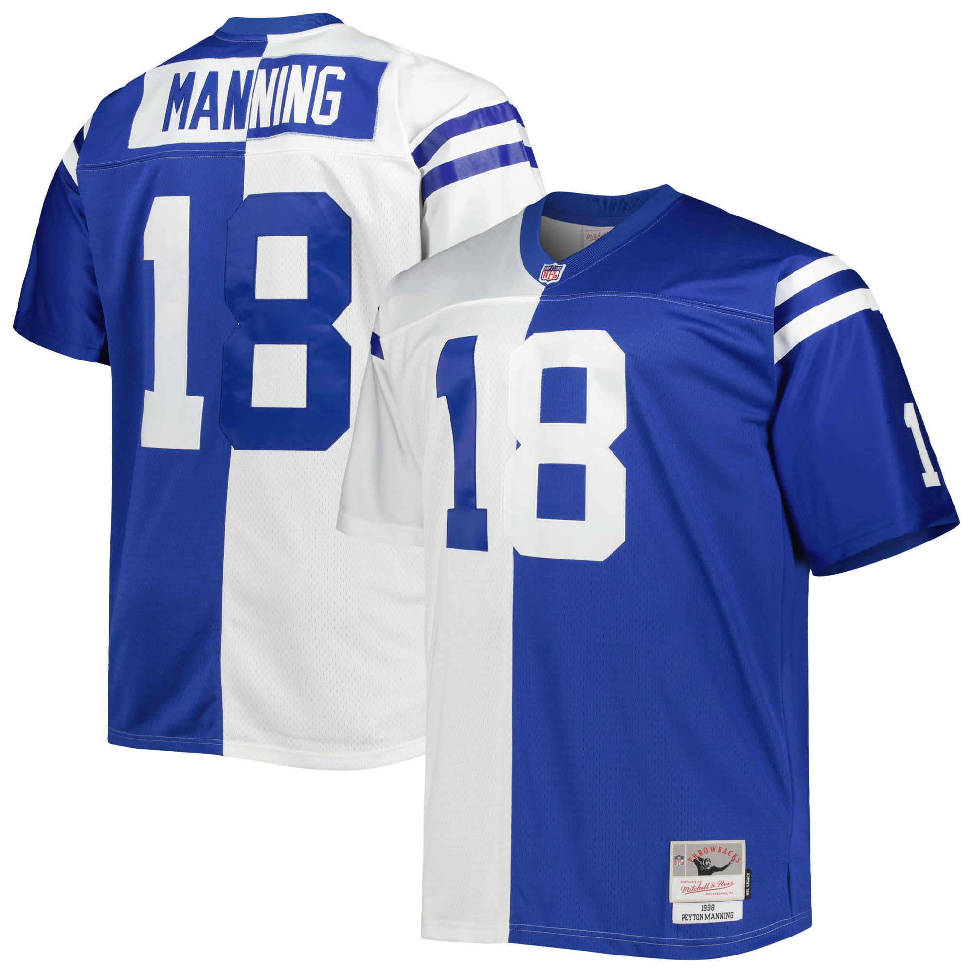 Peyton Manning Mitchell & Ness Indianapolis Colts Retired Player Game Jersey - Men's