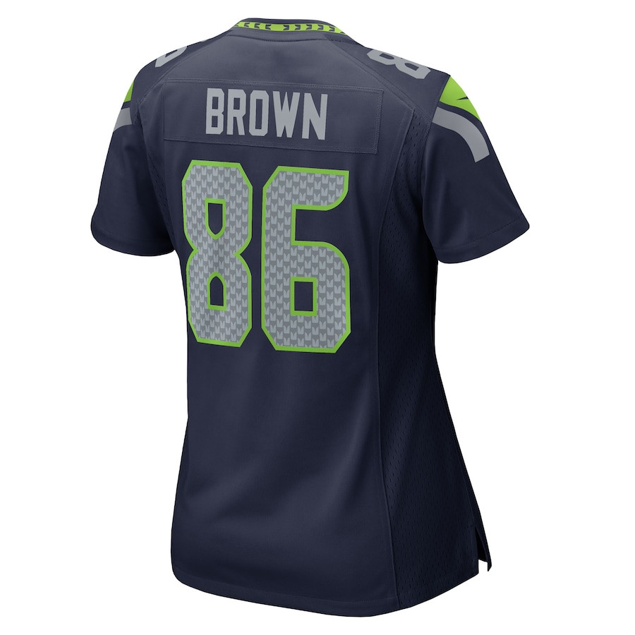 Pharaoh Brown #86 Seattle Seahawks Game Jersey - Women's | College Navy - Image 3