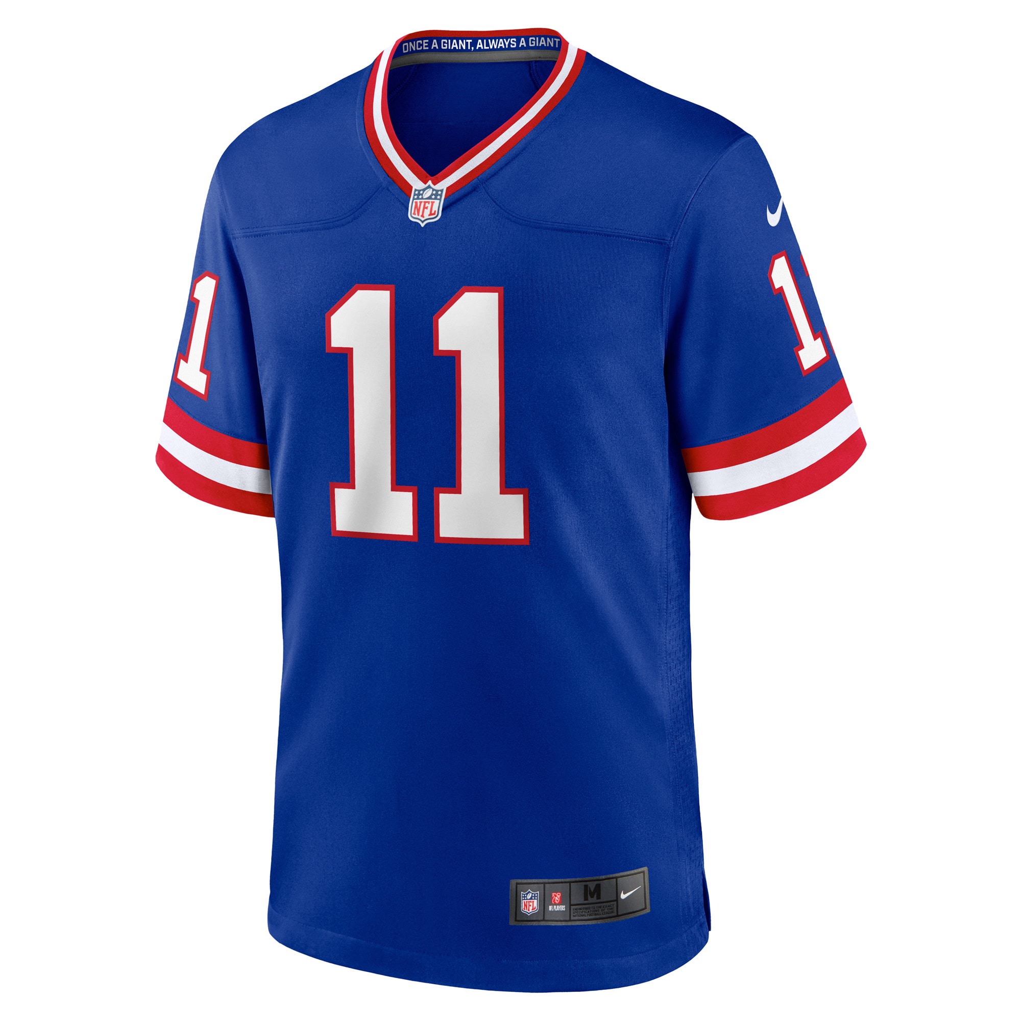 Alternative view of Phil Simms New York Giants Classic Game Jersey - Men's