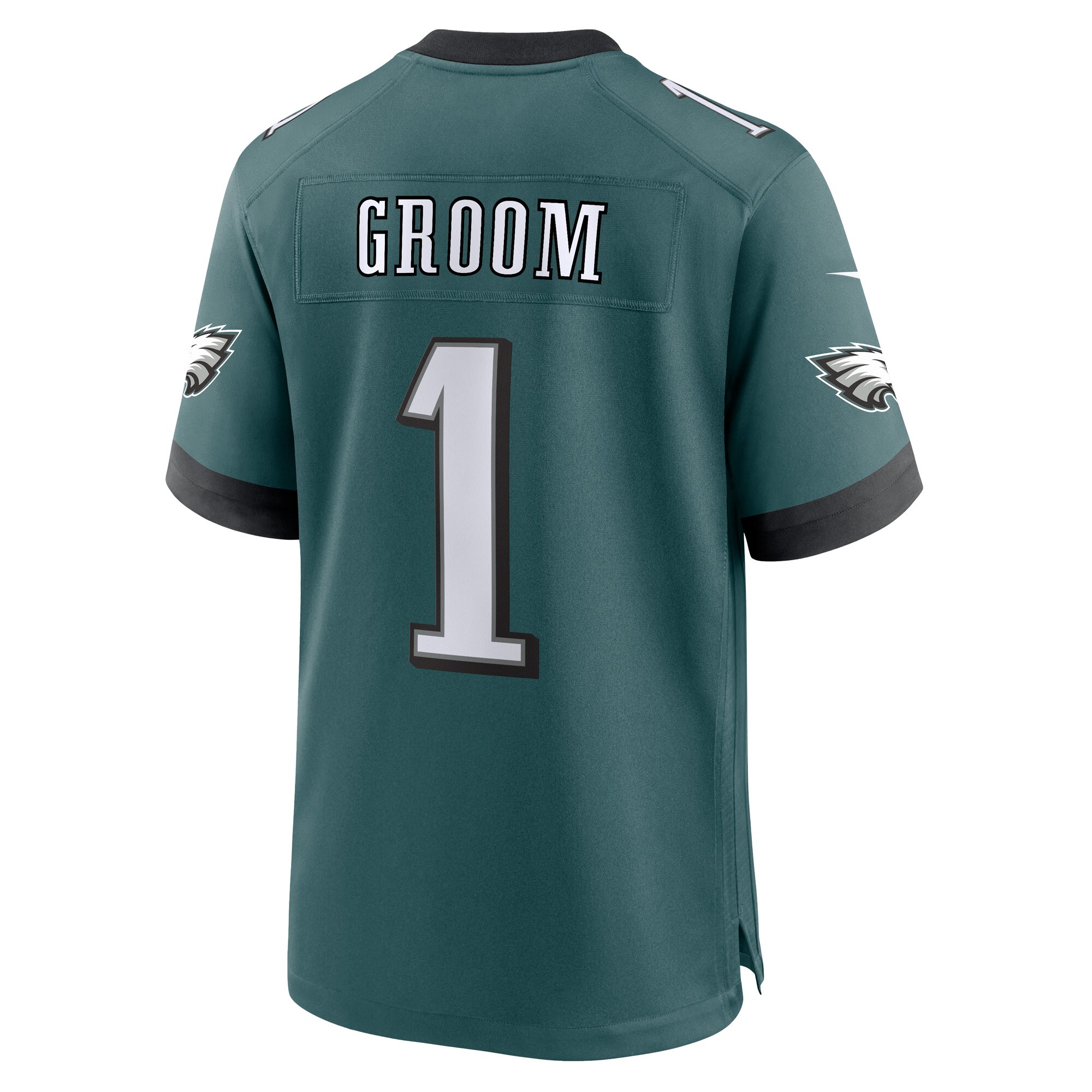 Philadelphia Eagles Number #1 Philadelphia Eagles Game Jersey - Men's - Image 3