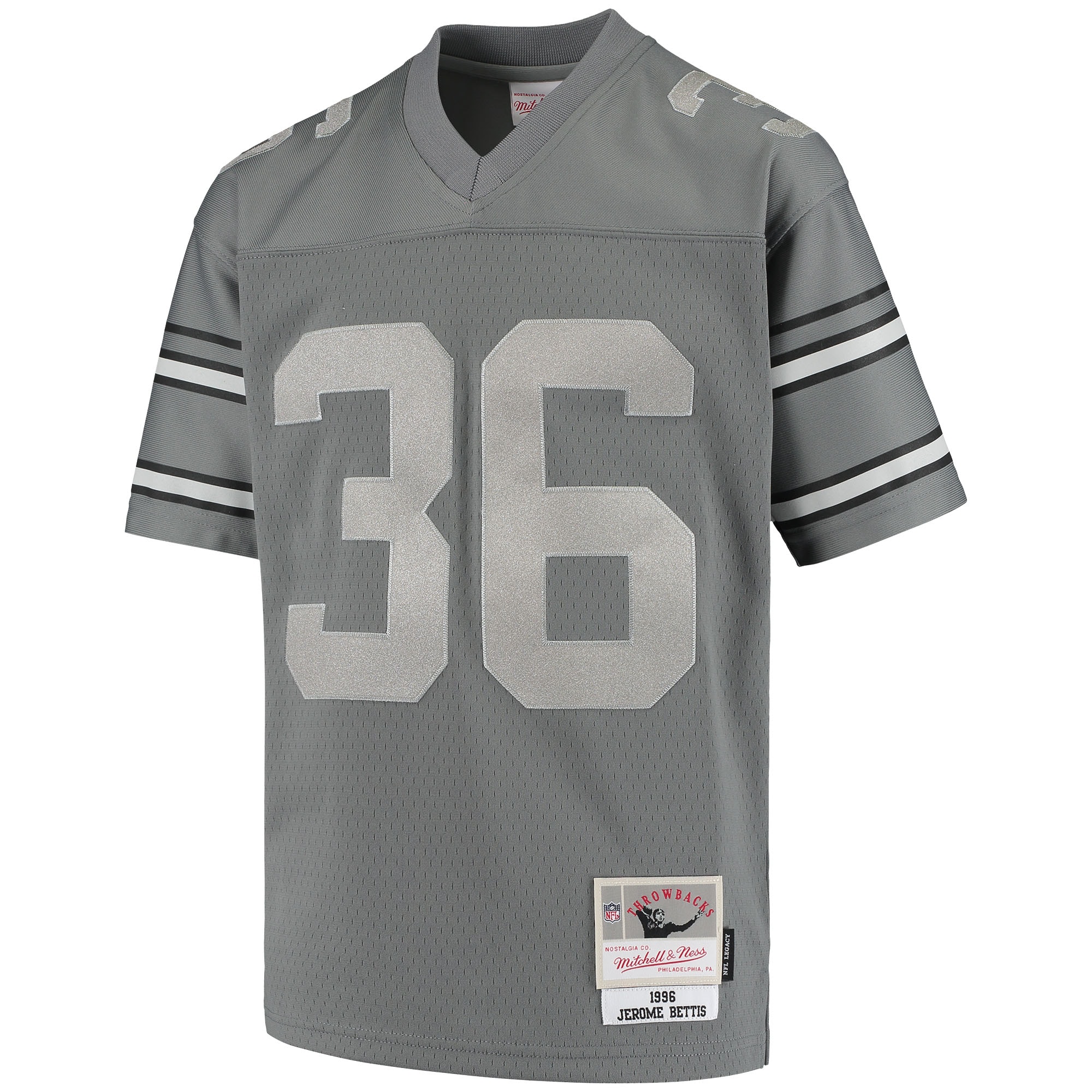 Alternative view of Pittsburgh Steelers Retired Player Game Jersey - Youth