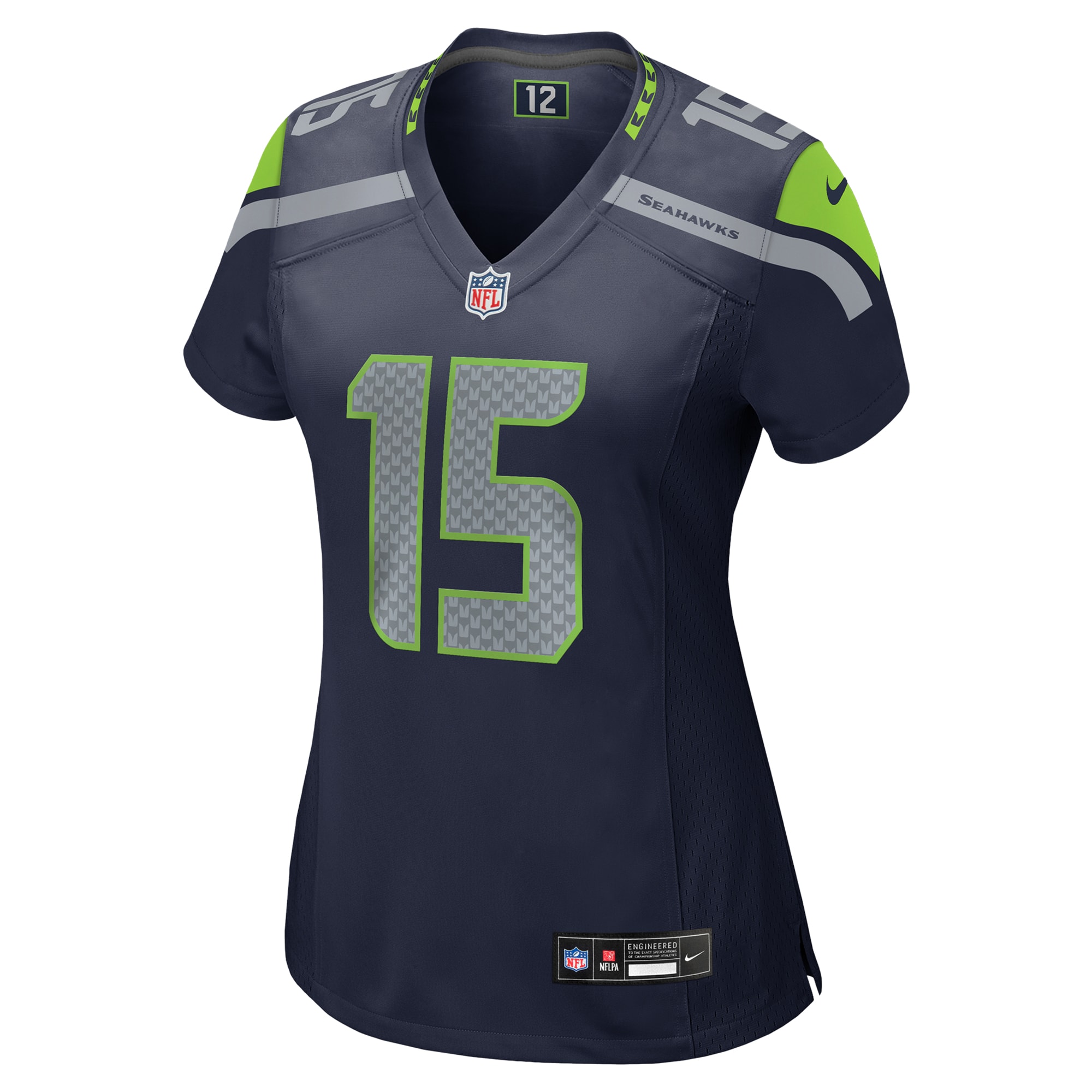 Alternative view of P.J. Walker Seattle Seahawks Game Jersey - Women's