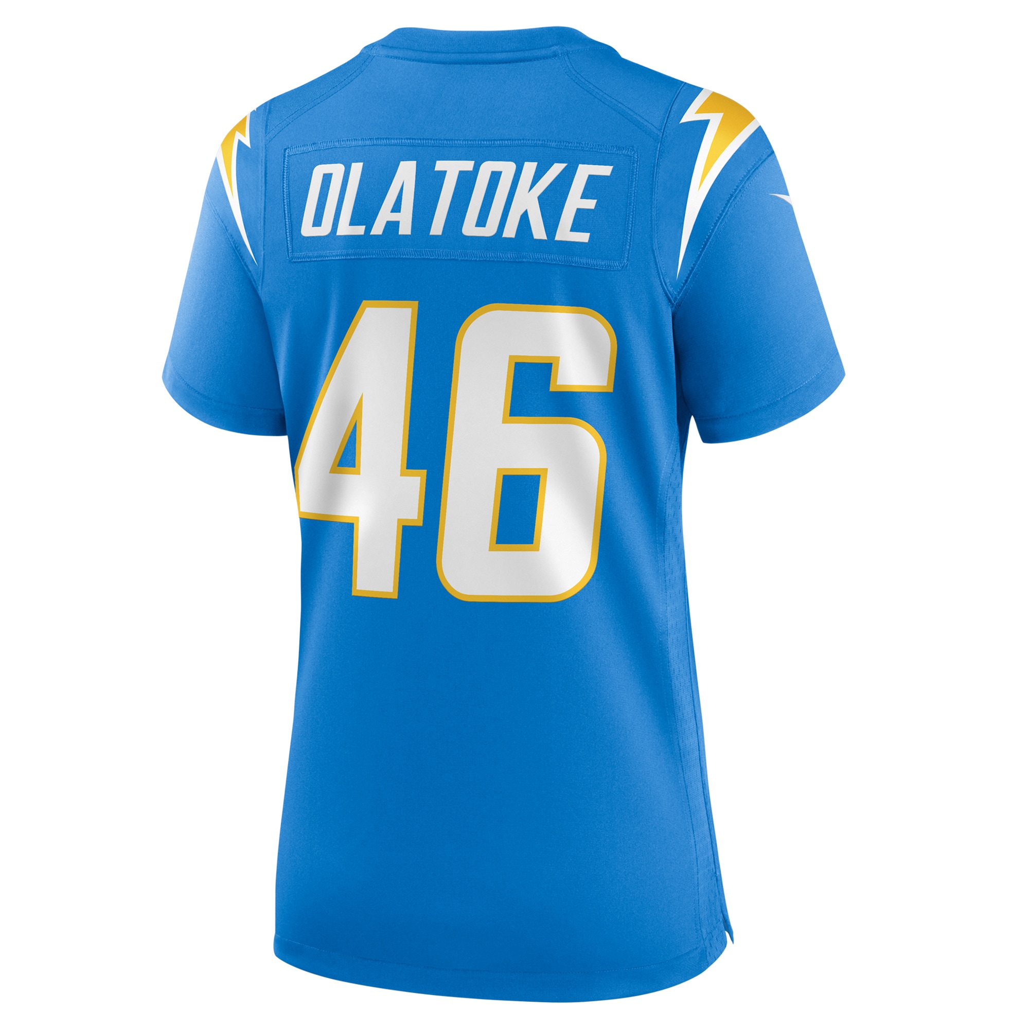 Praise Olatoke Los Angeles Chargers Game Jersey - Women's - Image 3