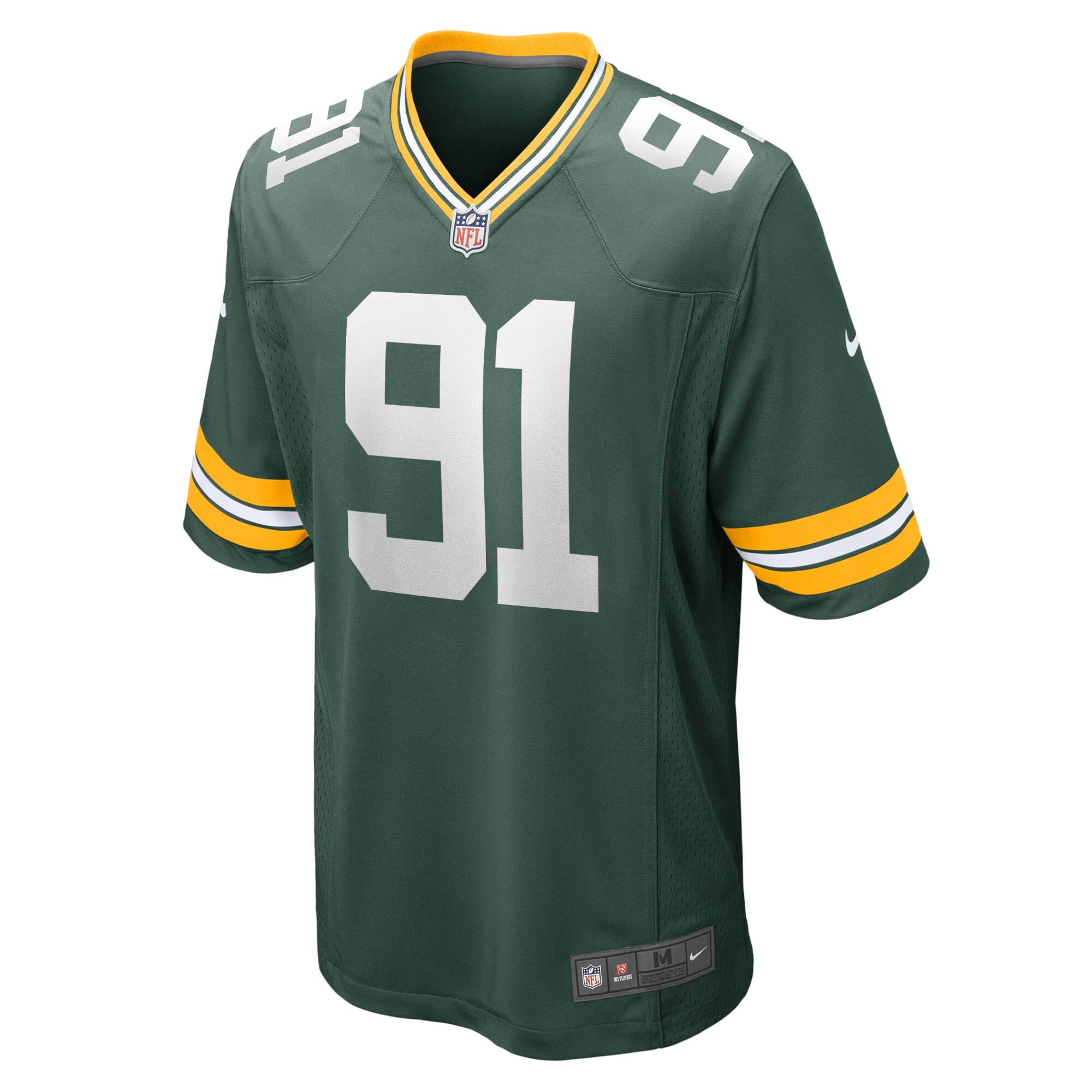 Alternative view of Preston Smith Green Bay Packers Game Jersey - Men's