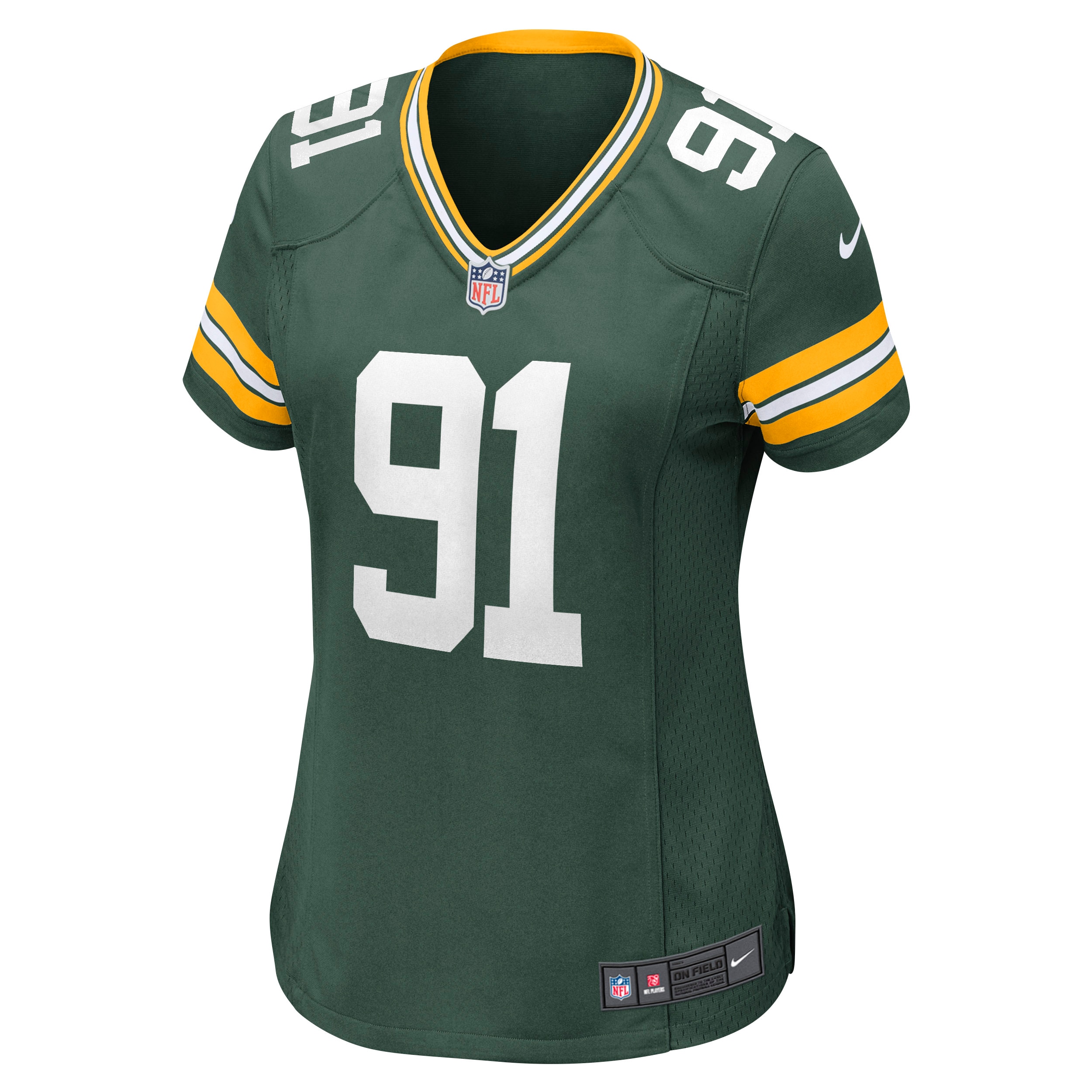 Alternative view of Preston Smith Green Bay Packers Game Jersey - Women's