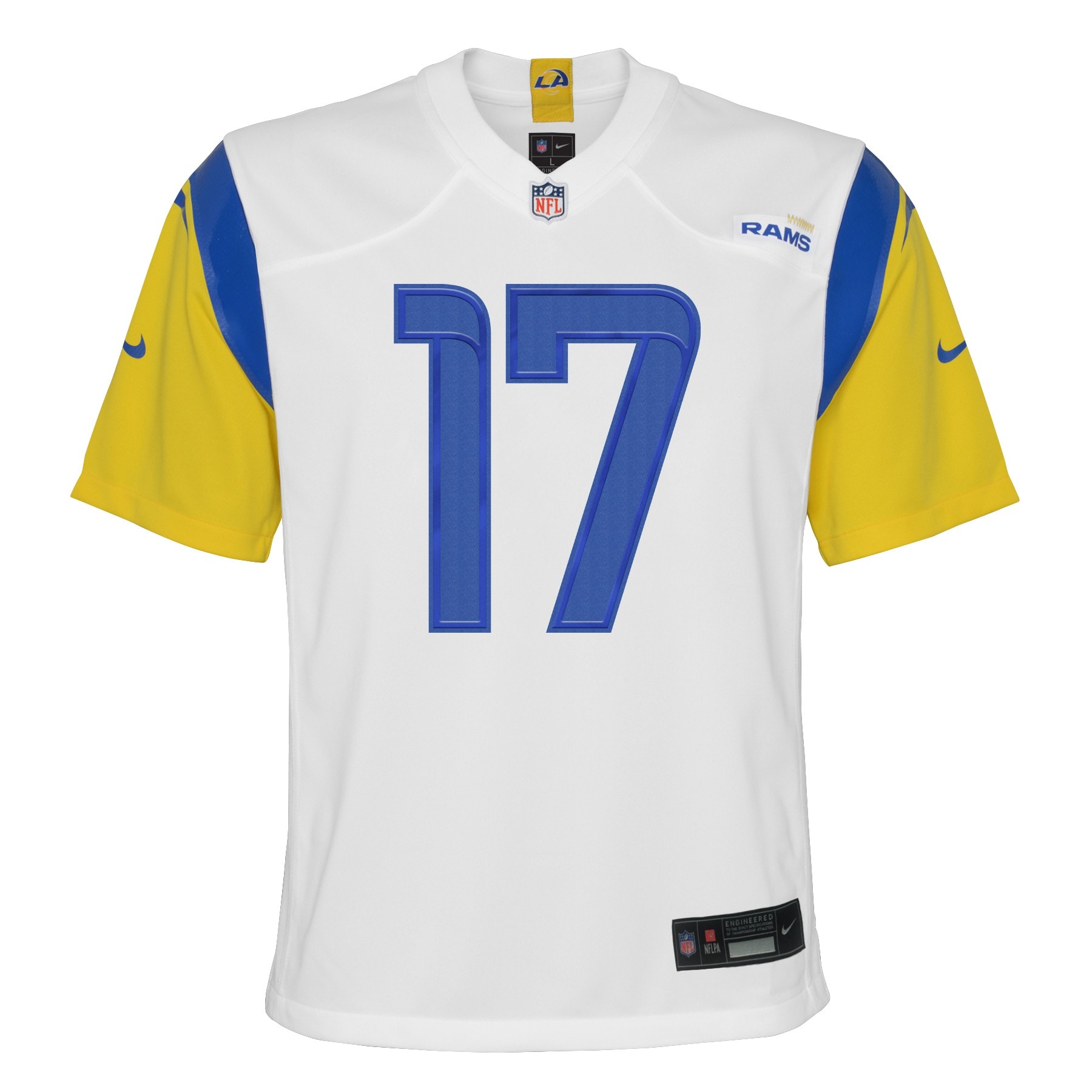 Alternative view of Puka Nacua Los Angeles Rams Game Jersey - Youth