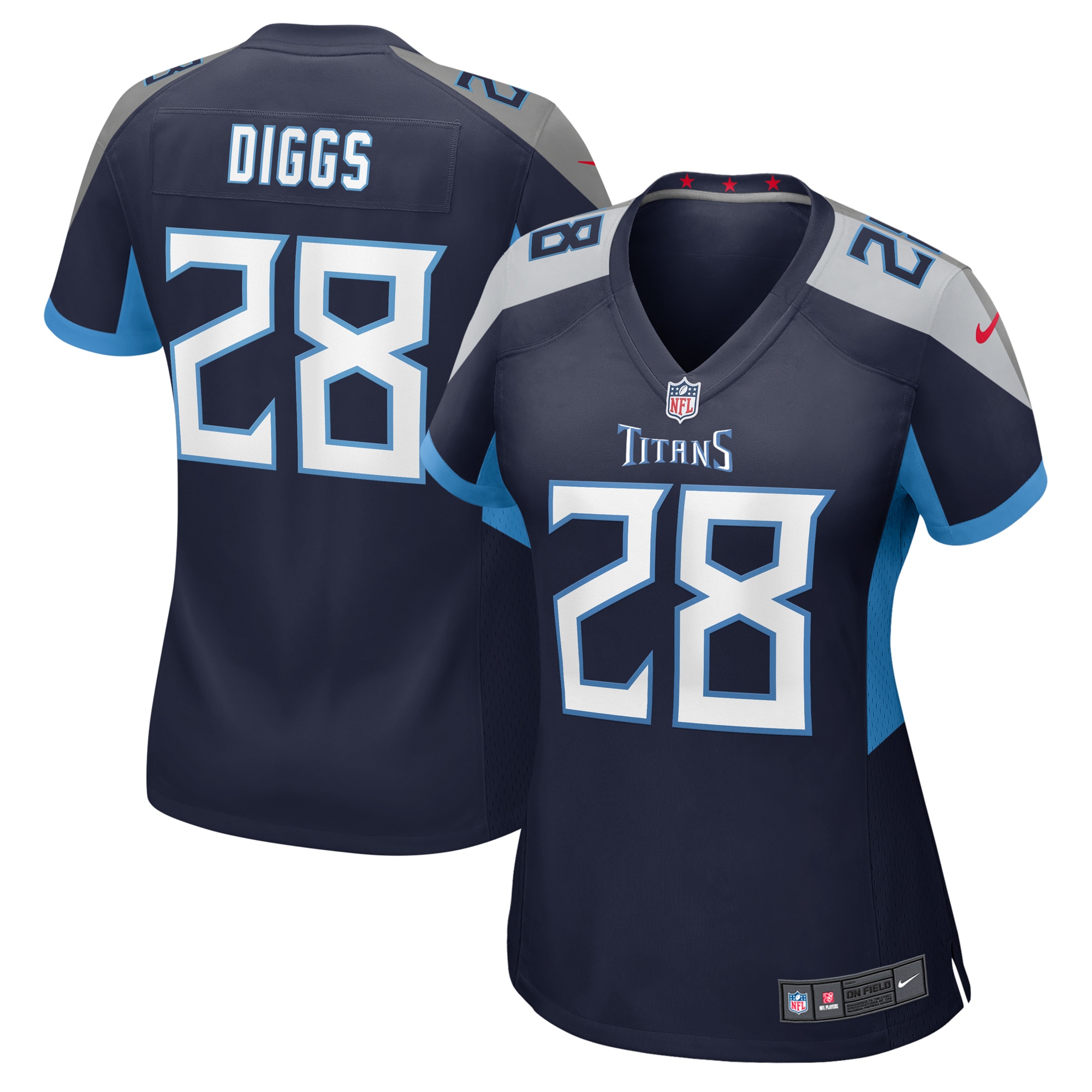 Quandre Diggs Tennessee Titans Game Jersey - Women's