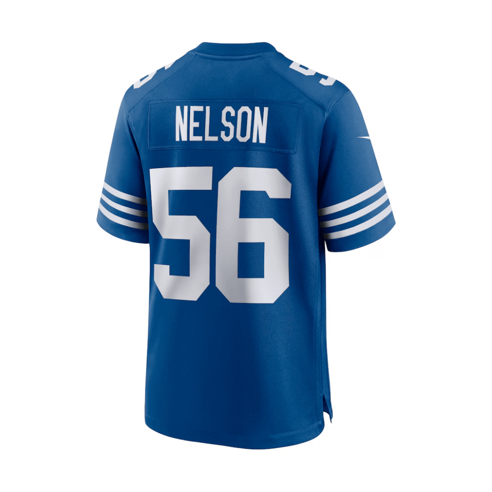 Quenton Nelson #56 Indianapolis Colts Game Jersey - Men's | Royal - Image 3