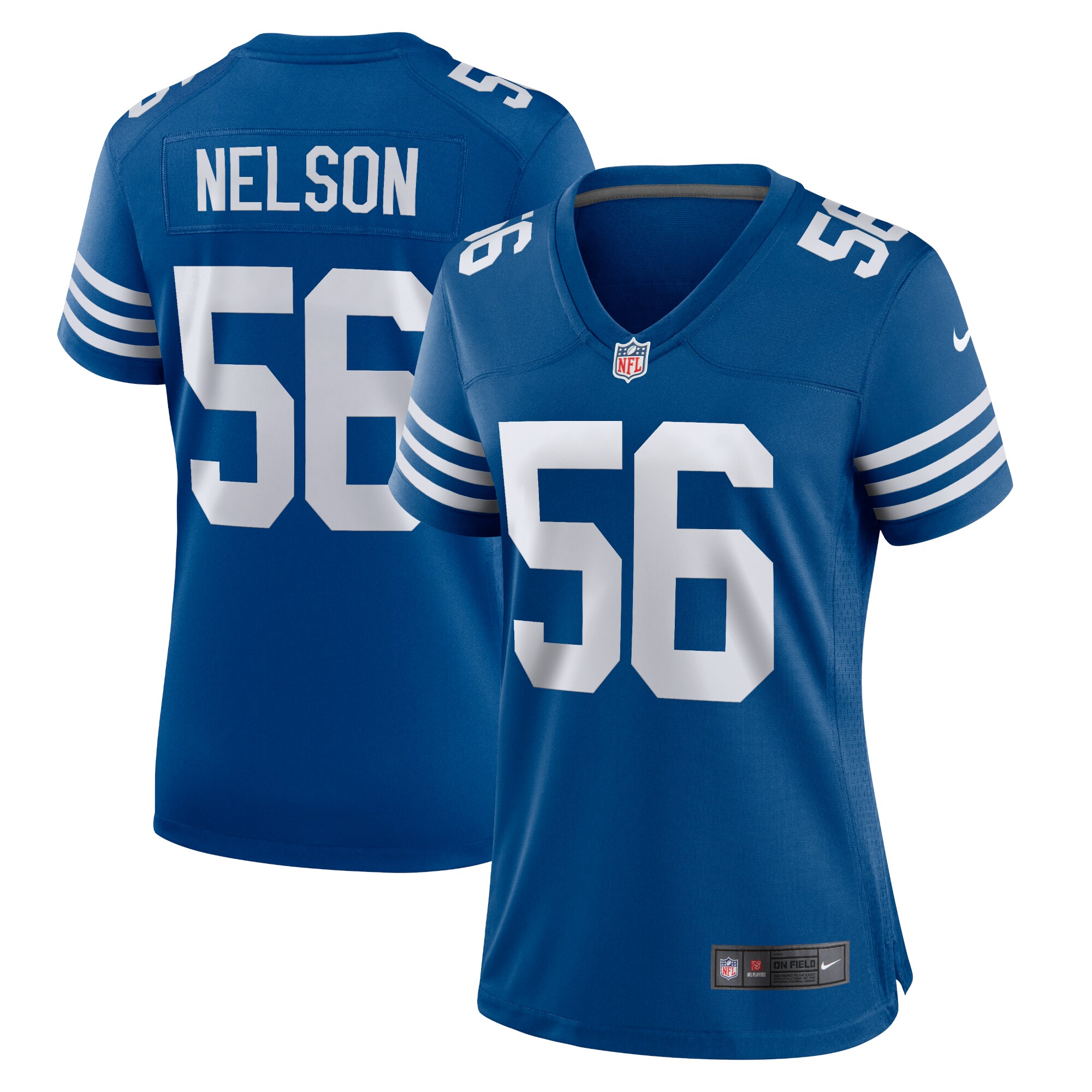 Quenton Nelson Indianapolis Colts Alternate Game Jersey - Women's
