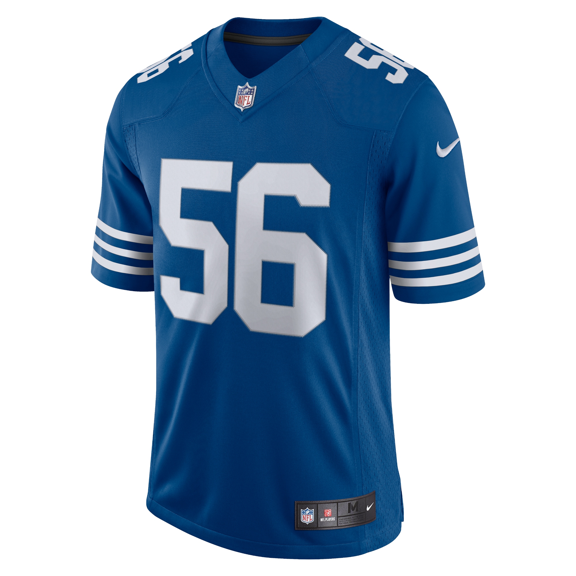Alternative view of Quenton Nelson Indianapolis Colts Alternate Limited Jersey - Men's