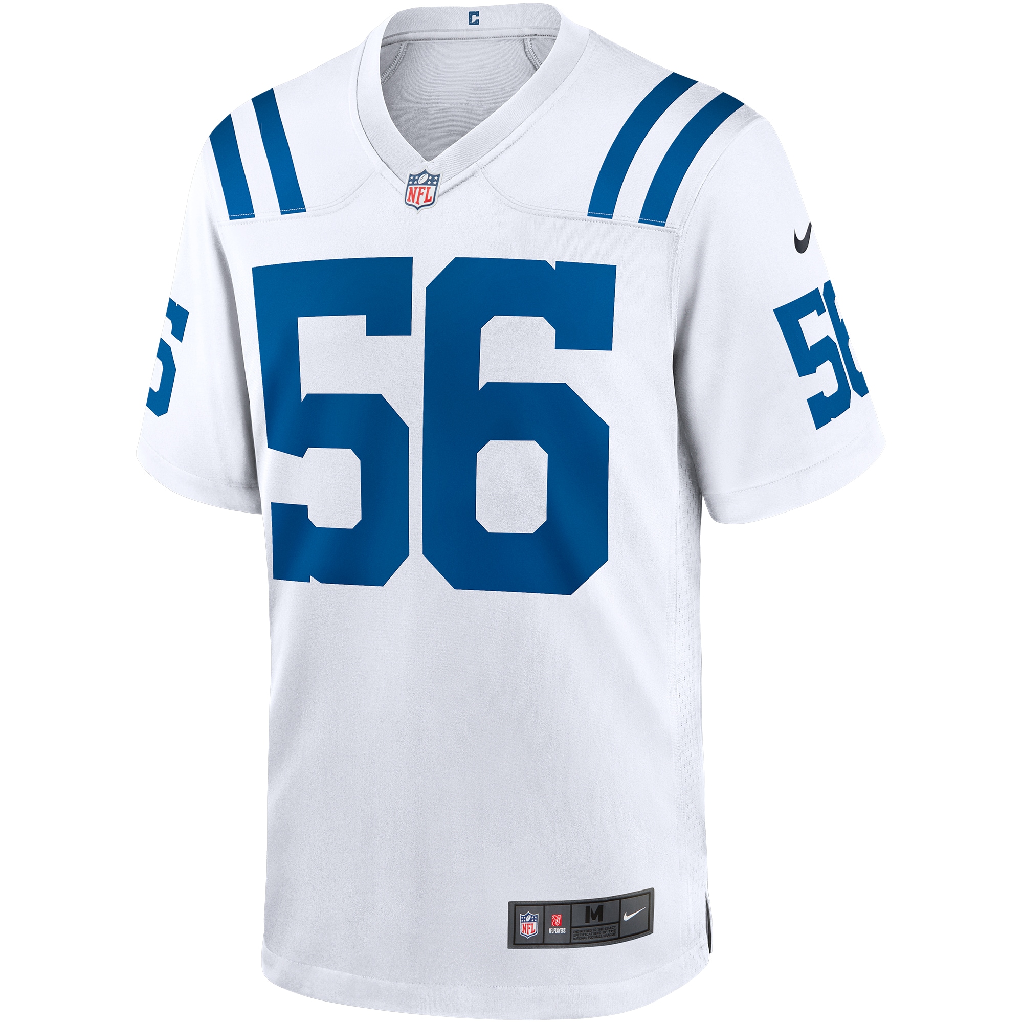 Alternative view of Quenton Nelson Indianapolis Colts Game Jersey - Men's