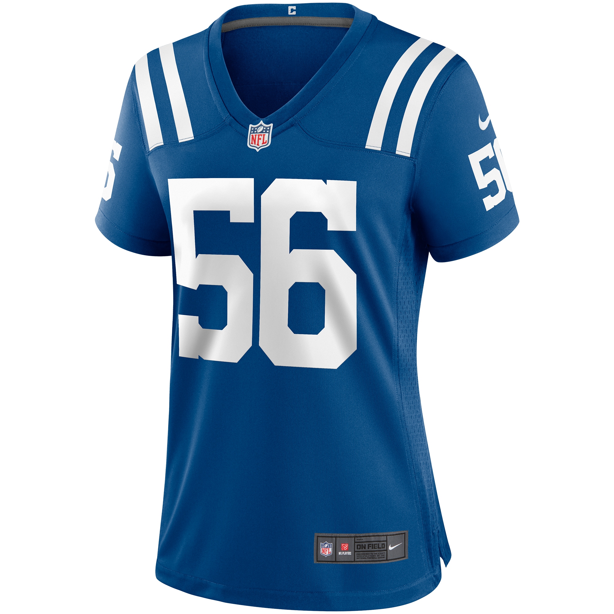 Alternative view of Quenton Nelson Indianapolis Colts Game Jersey - Women's