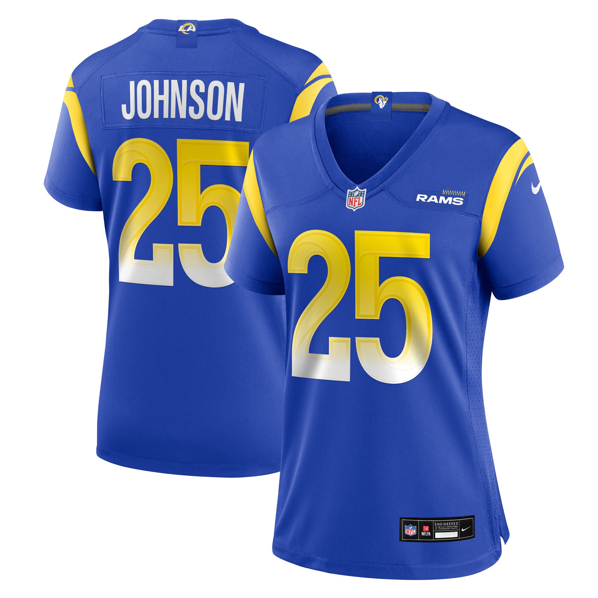 Quindell Johnson Los Angeles Rams Game Jersey - Women's