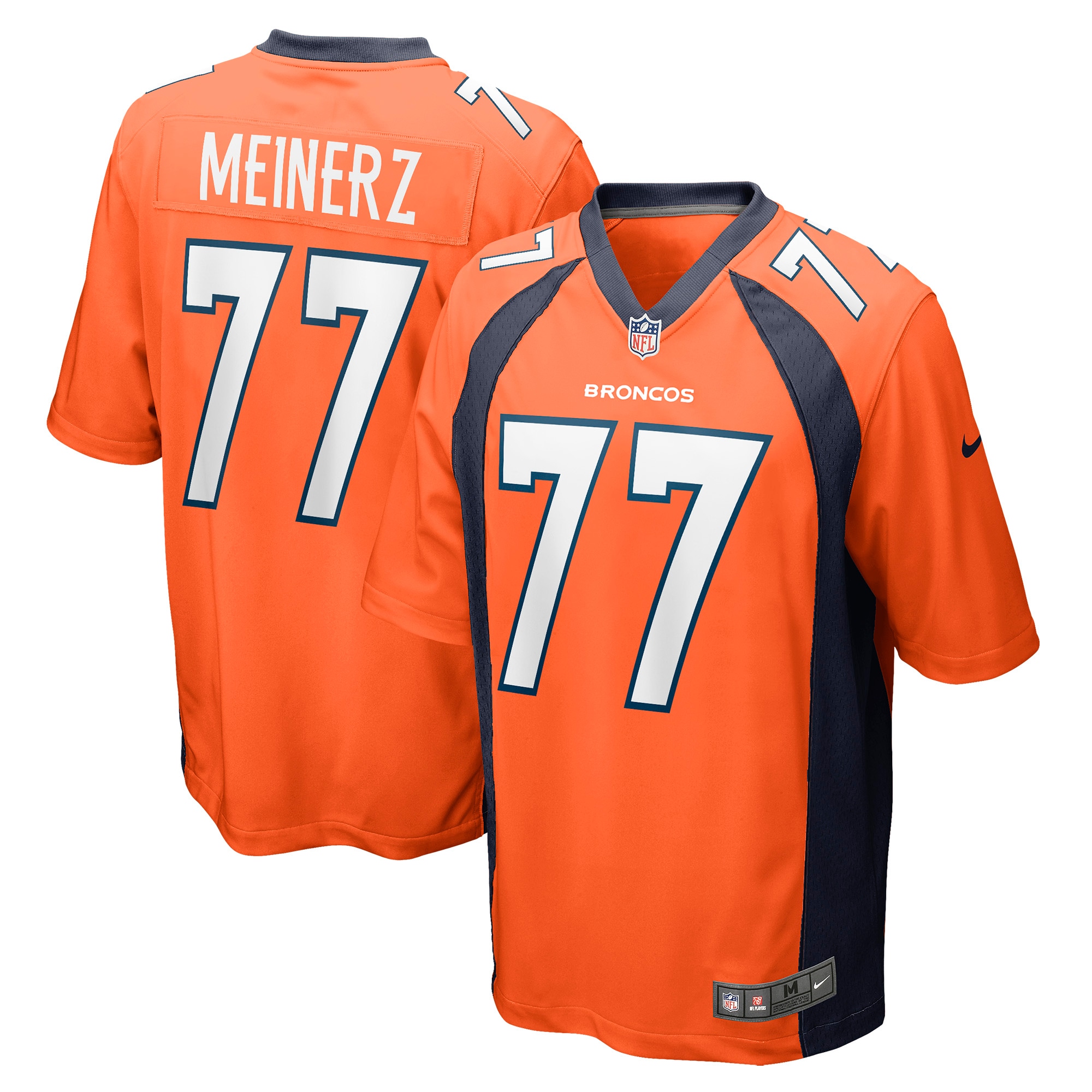 Quinn Meinerz Denver Broncos Game Jersey - Men's
