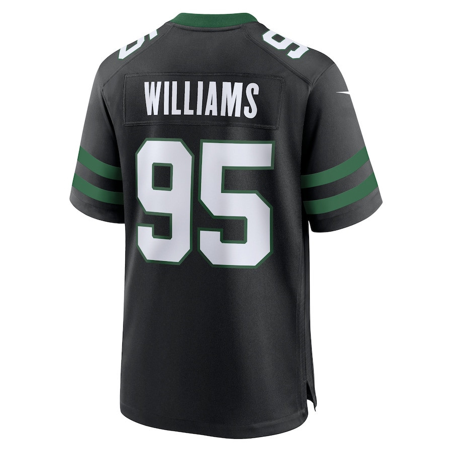 Quinnen Williams #95 New York Jets Alternate Game Jersey - Men's - Image 3