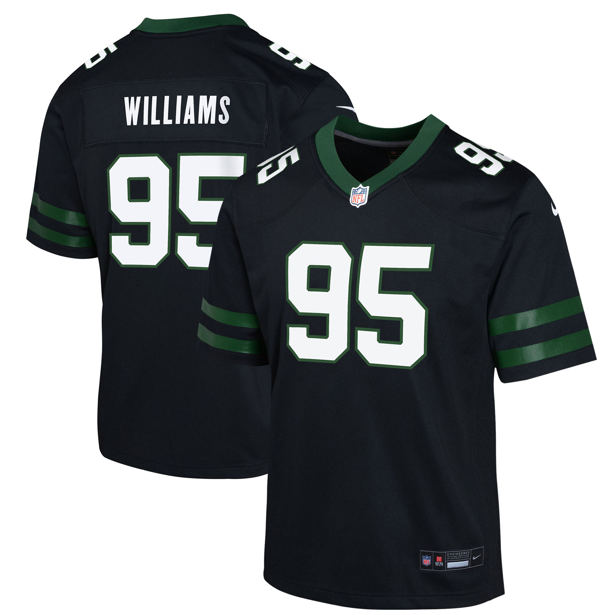 Quinnen Williams New York Jets Alternate Game Jersey - Youth