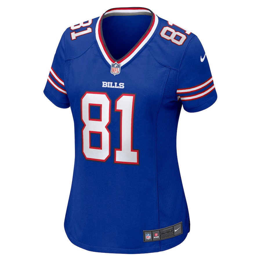 Alternative view of Quintez Cephus #81 Buffalo Bills Game Jersey - Women's | Royal