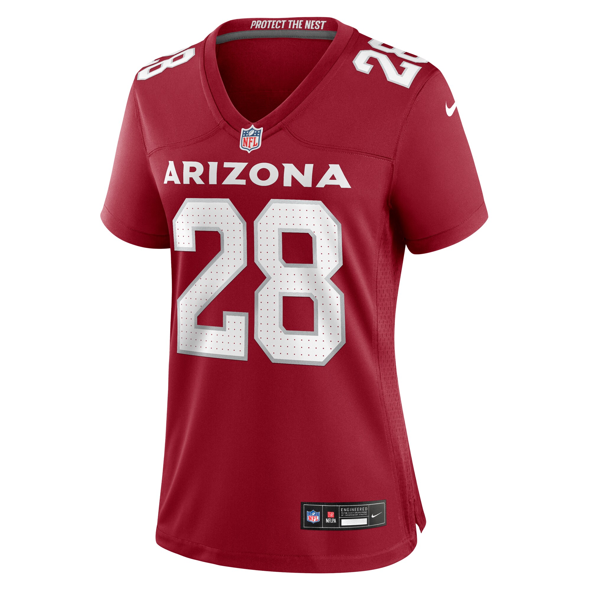 Alternative view of Qwuantrezz Knight Arizona Cardinals Game Jersey - Women's