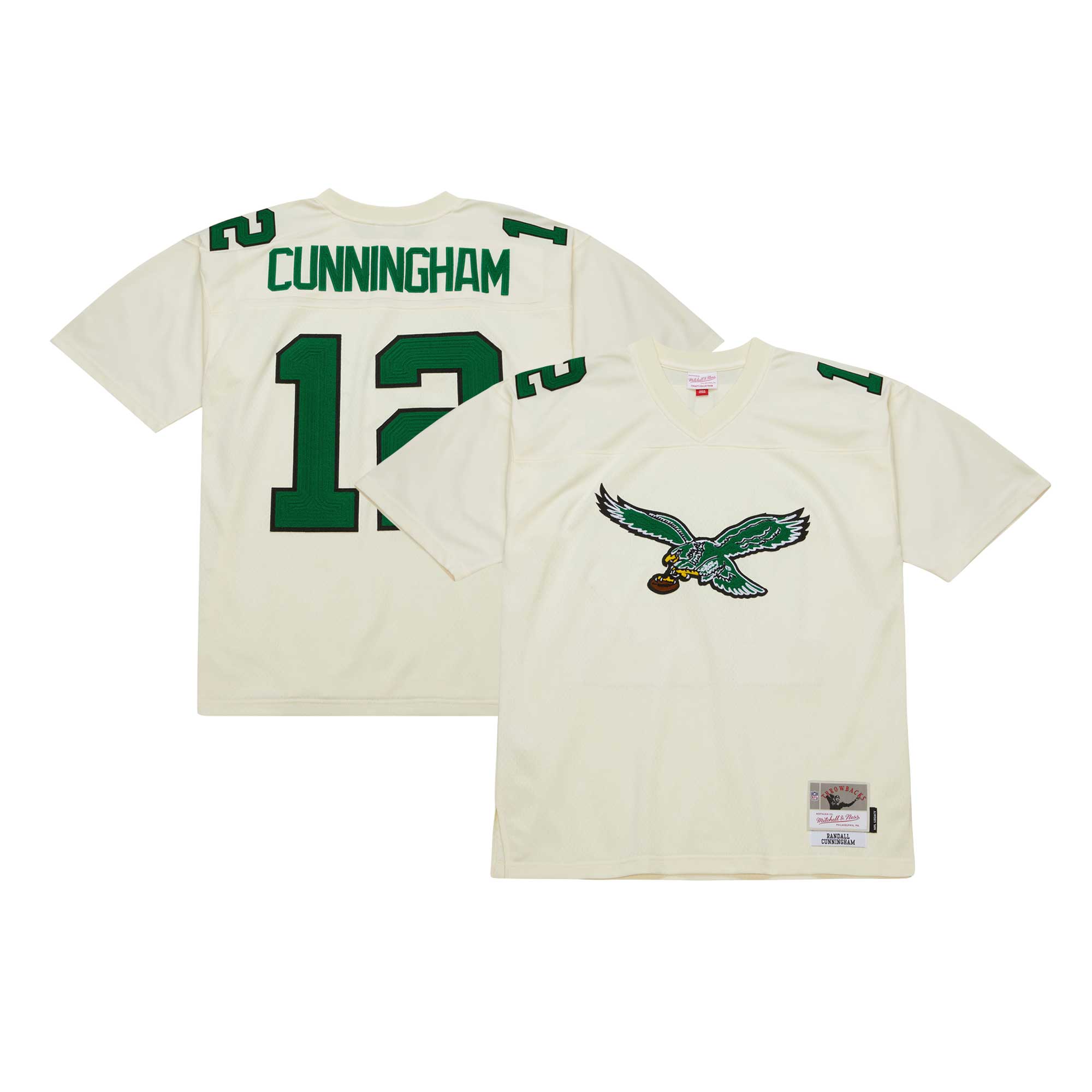 Randall Cunningham Mitchell & Ness Philadelphia Eagles Game Jersey - Men's