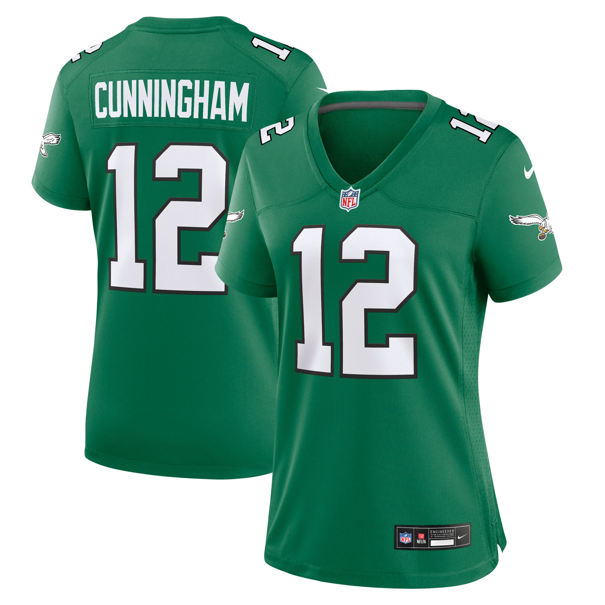 Randall Cunningham Philadelphia Eagles Alternate Game Jersey - Women's