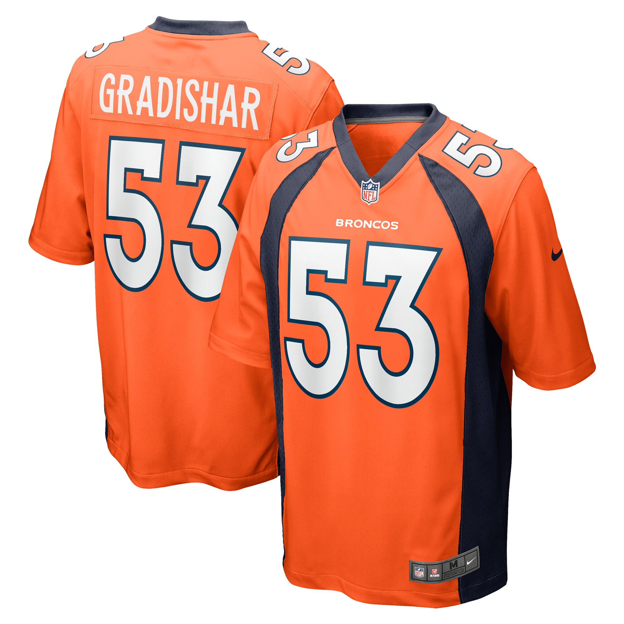 Randy Gradishar Denver Broncos Retired Player Game Jersey - Men's