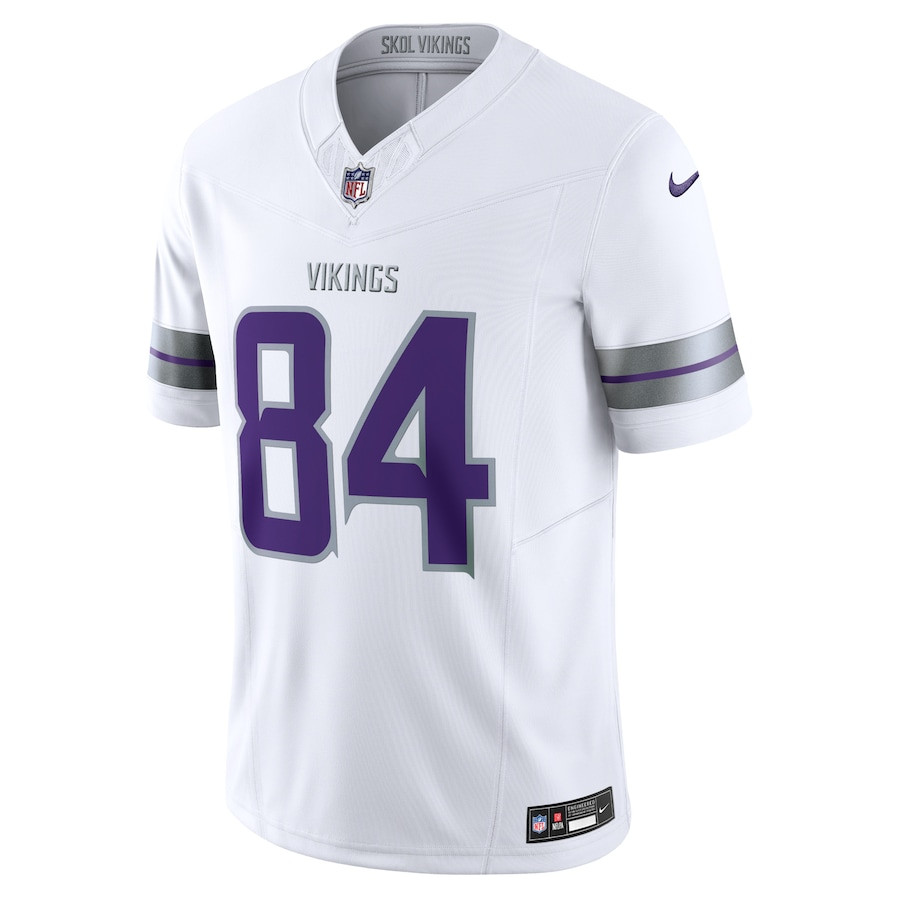 Alternative view of Randy Moss #84 Minnesota Vikings Alternate Vapor F.U.S.E. Limited Jersey - Men's | White