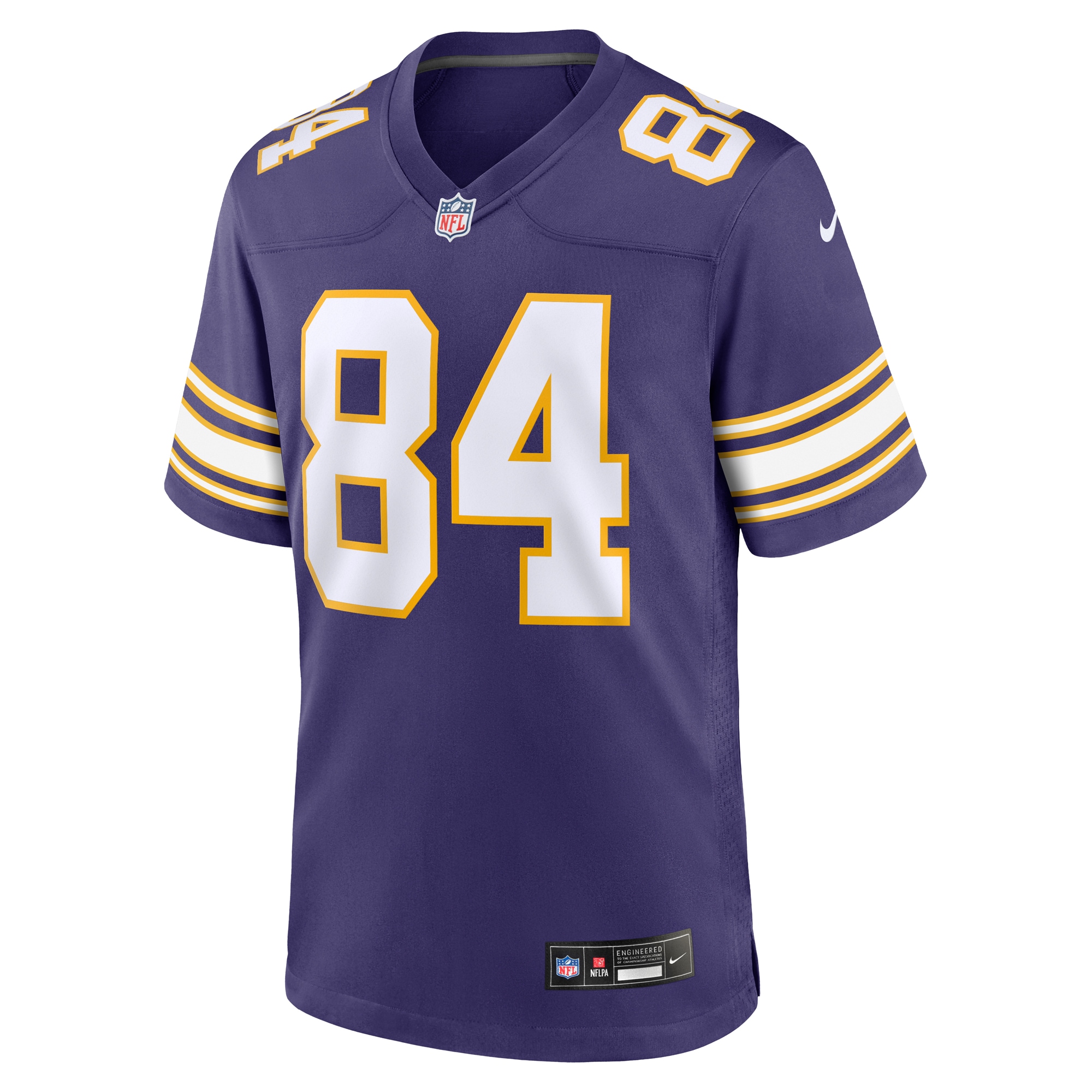 Alternative view of Randy Moss Minnesota Vikings Classic Game Jersey - Men's
