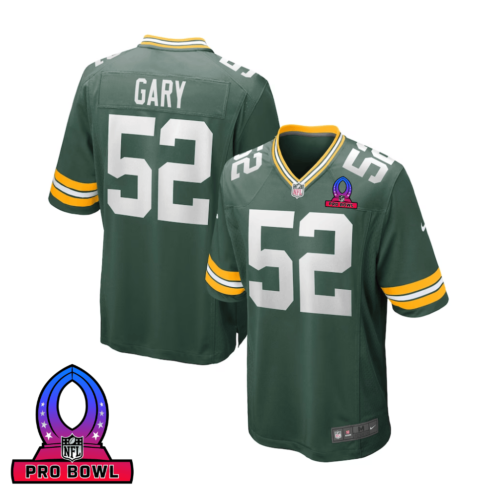 Rashan Gary #52 Green Bay Packers Game Jersey - Men's | Green
