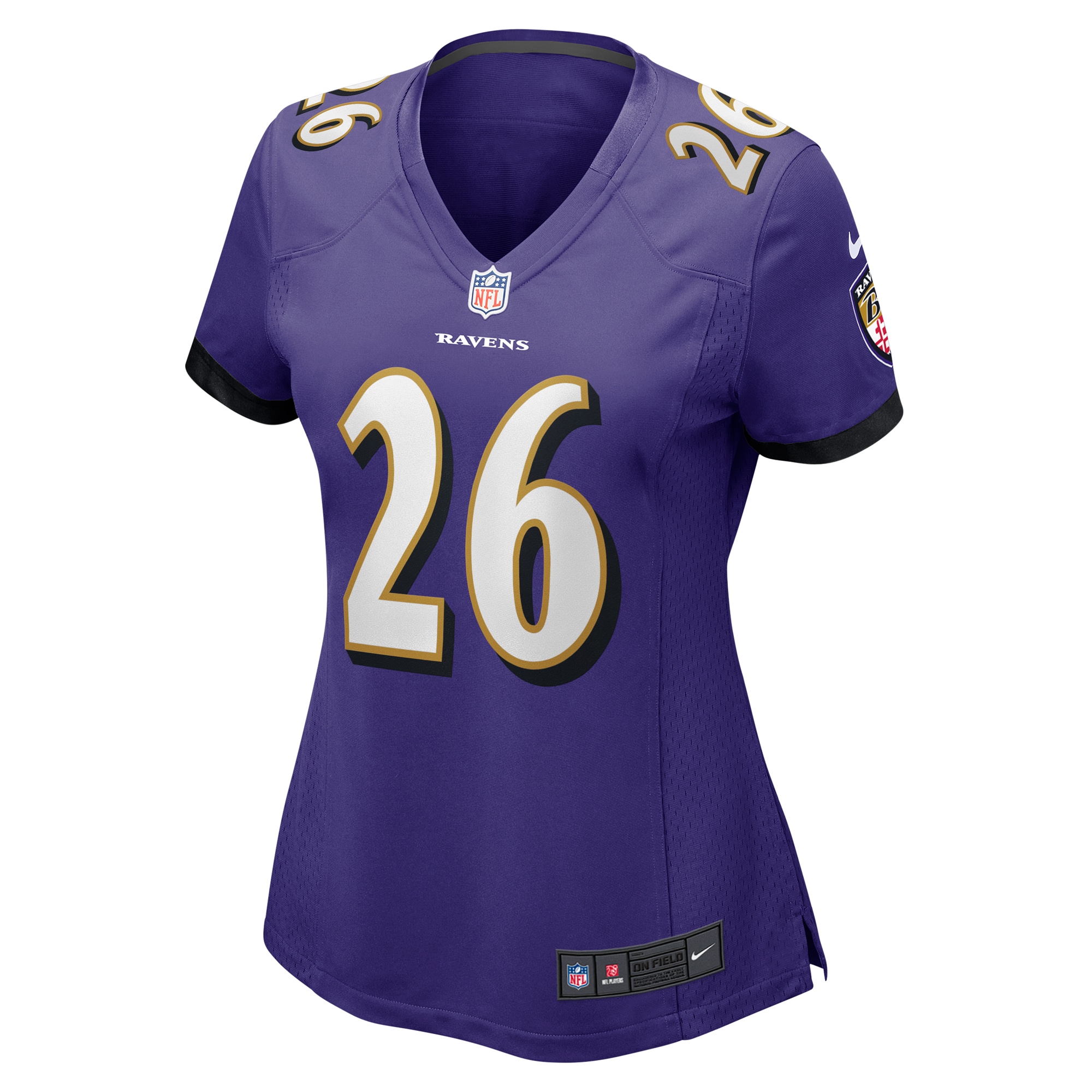 Alternative view of Rasheen Ali Baltimore Ravens Game Jersey - Women's