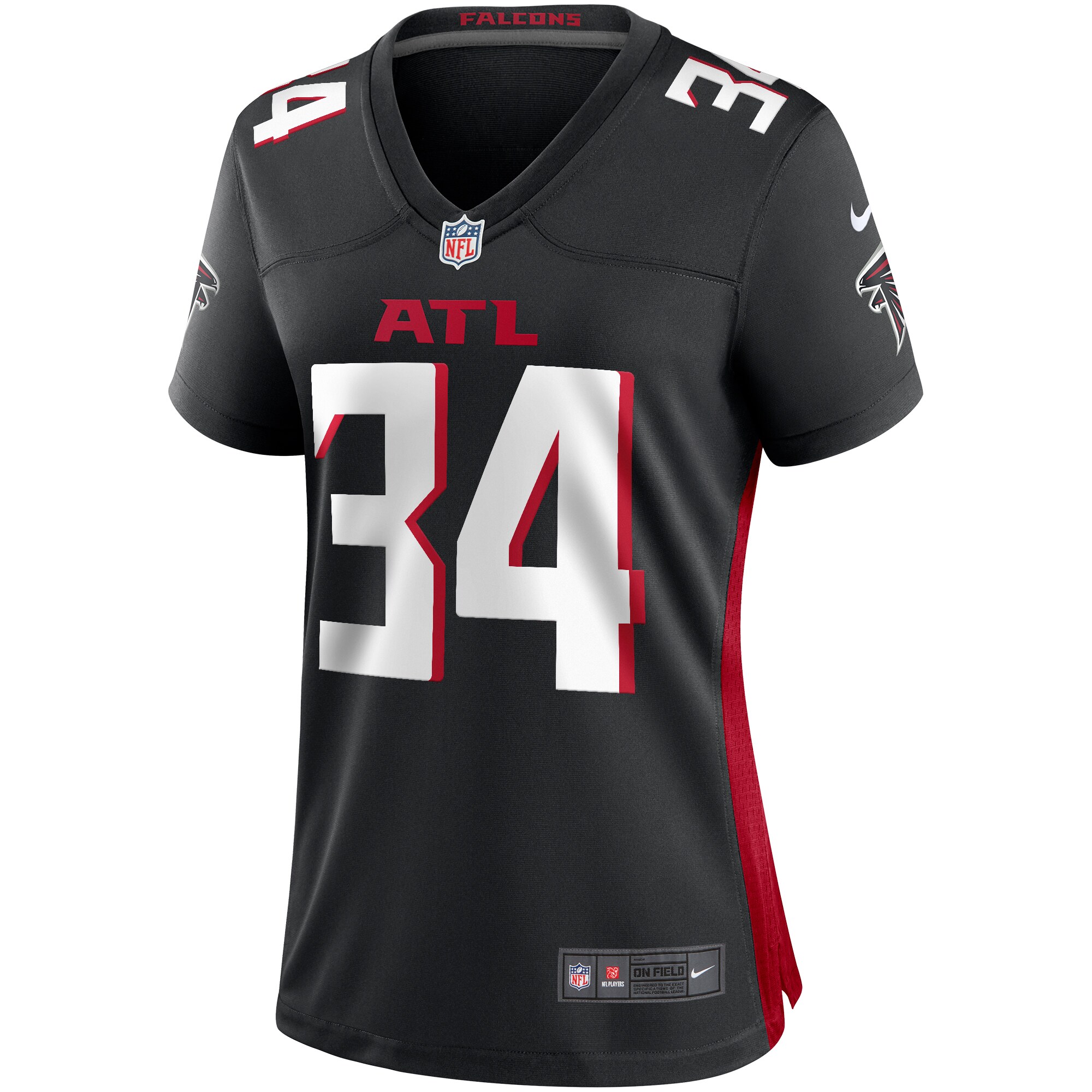 Alternative view of Ray Buchanan Atlanta Falcons Retired Player Game Jersey - Women's