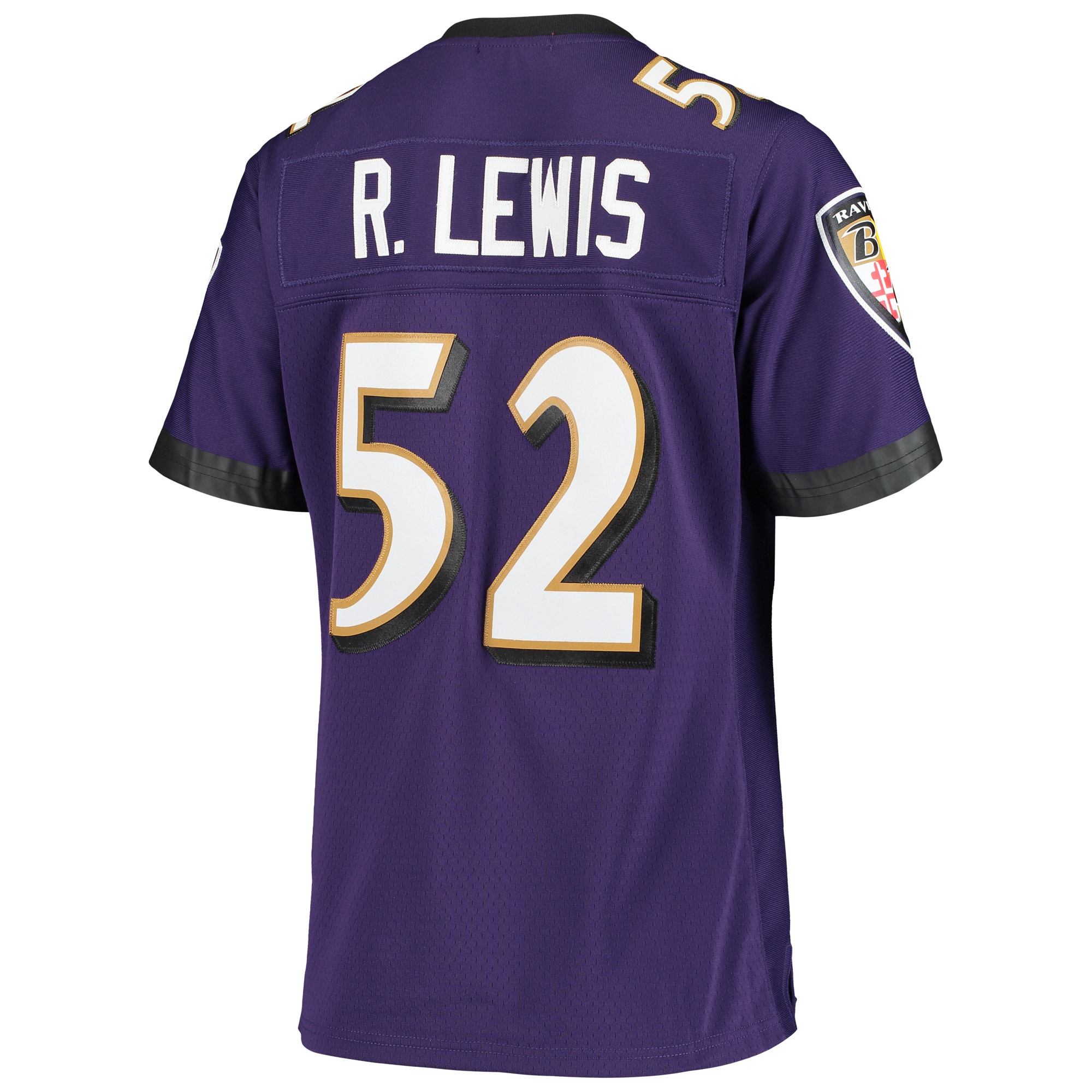 Ray Lewis Mitchell & Ness Baltimore Ravens Game Jersey - Women's - Image 3