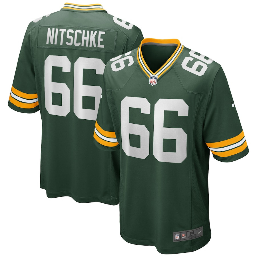 Ray Nitschke #66 Green Bay Packers Game Jersey - Men's | Green