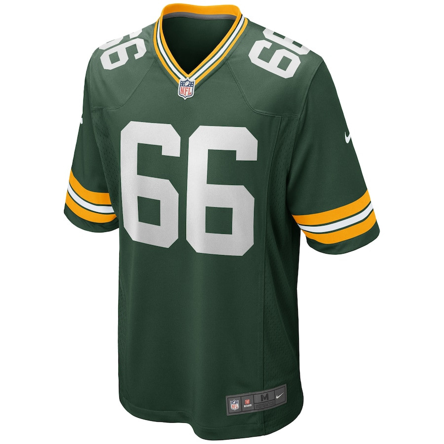 Alternative view of Ray Nitschke #66 Green Bay Packers Game Jersey - Men's | Green