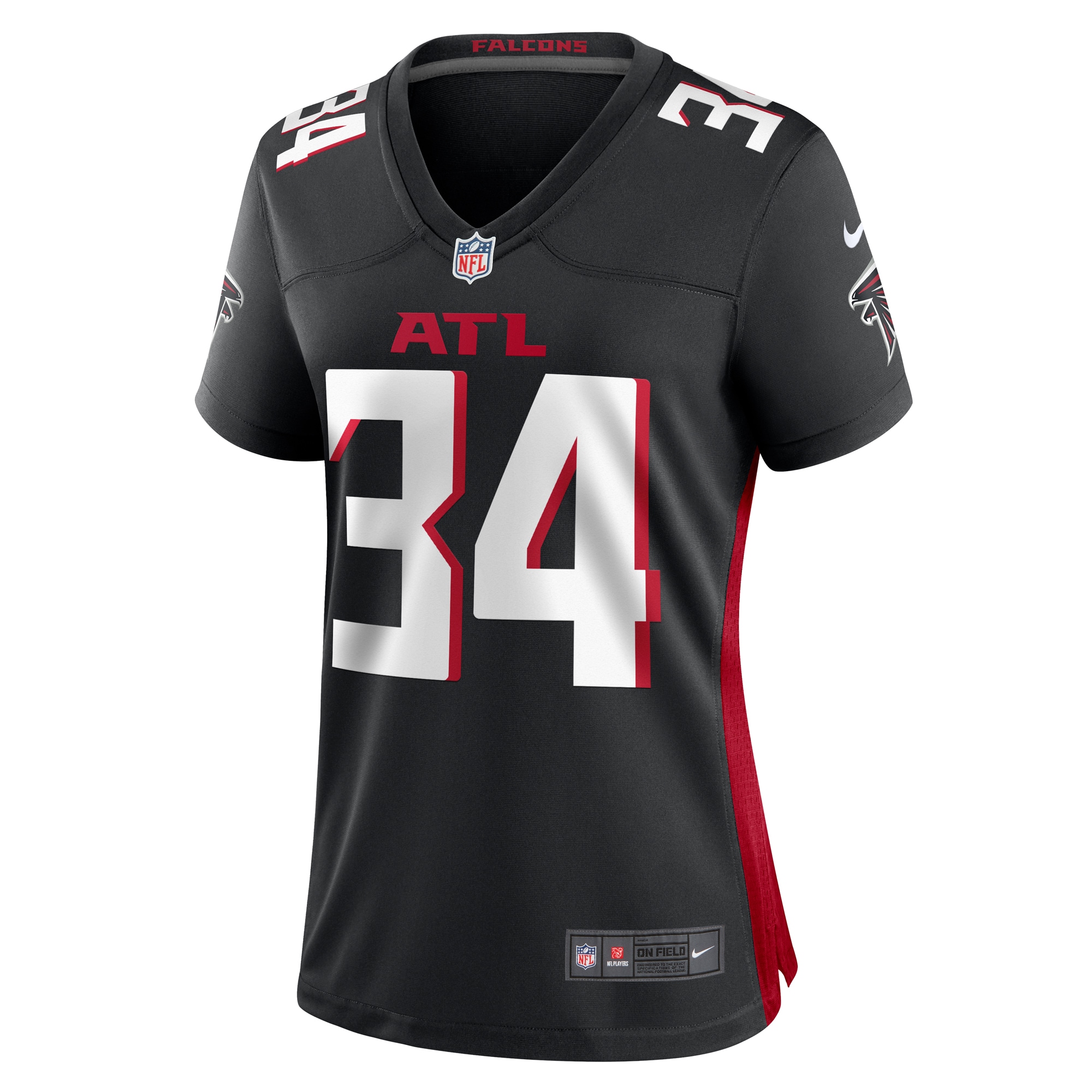 Alternative view of Ray-Ray McCloud III Atlanta Falcons Game Jersey - Women's | Ray McCloud III Black Game Jersey