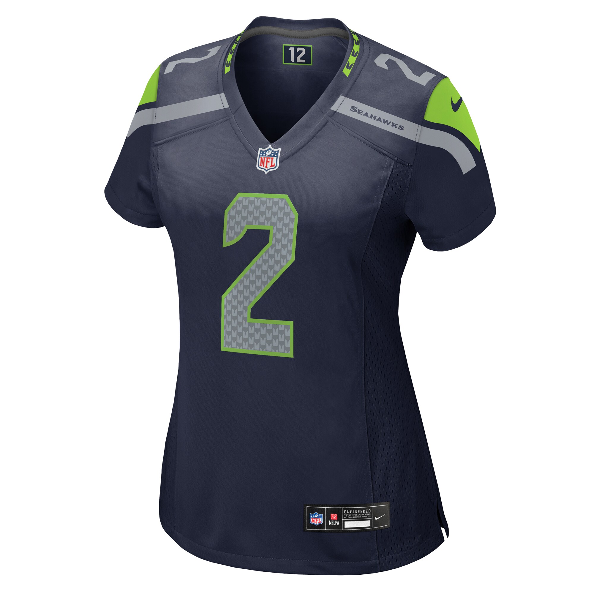 Alternative view of Rayshawn Jenkins Seattle Seahawks Game Jersey - Women's