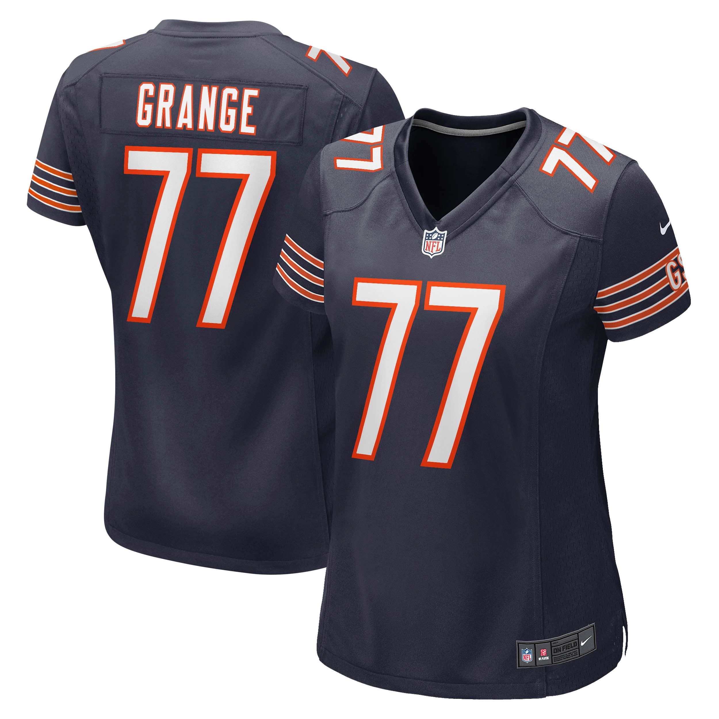 Red Grange Chicago Bears Retired Player Game Jersey - Women's