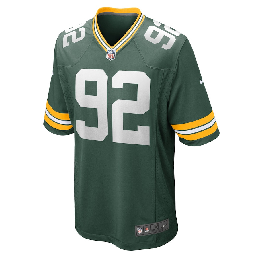 Alternative view of Reggie White #92 Green Bay Packers Game Jersey - Men's | Green