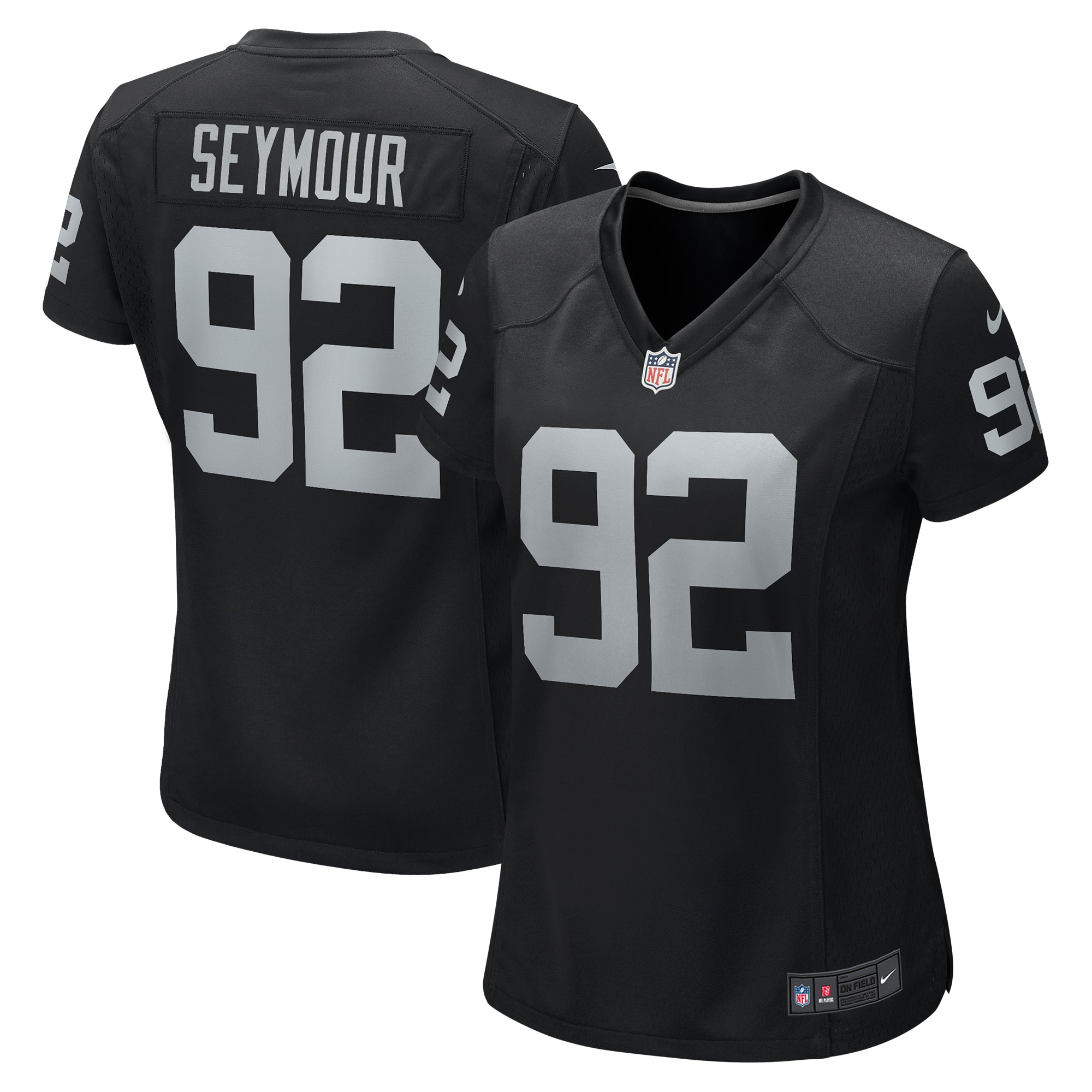 Richard Seymour Las Vegas Raiders Retired Player Game Jersey - Women's