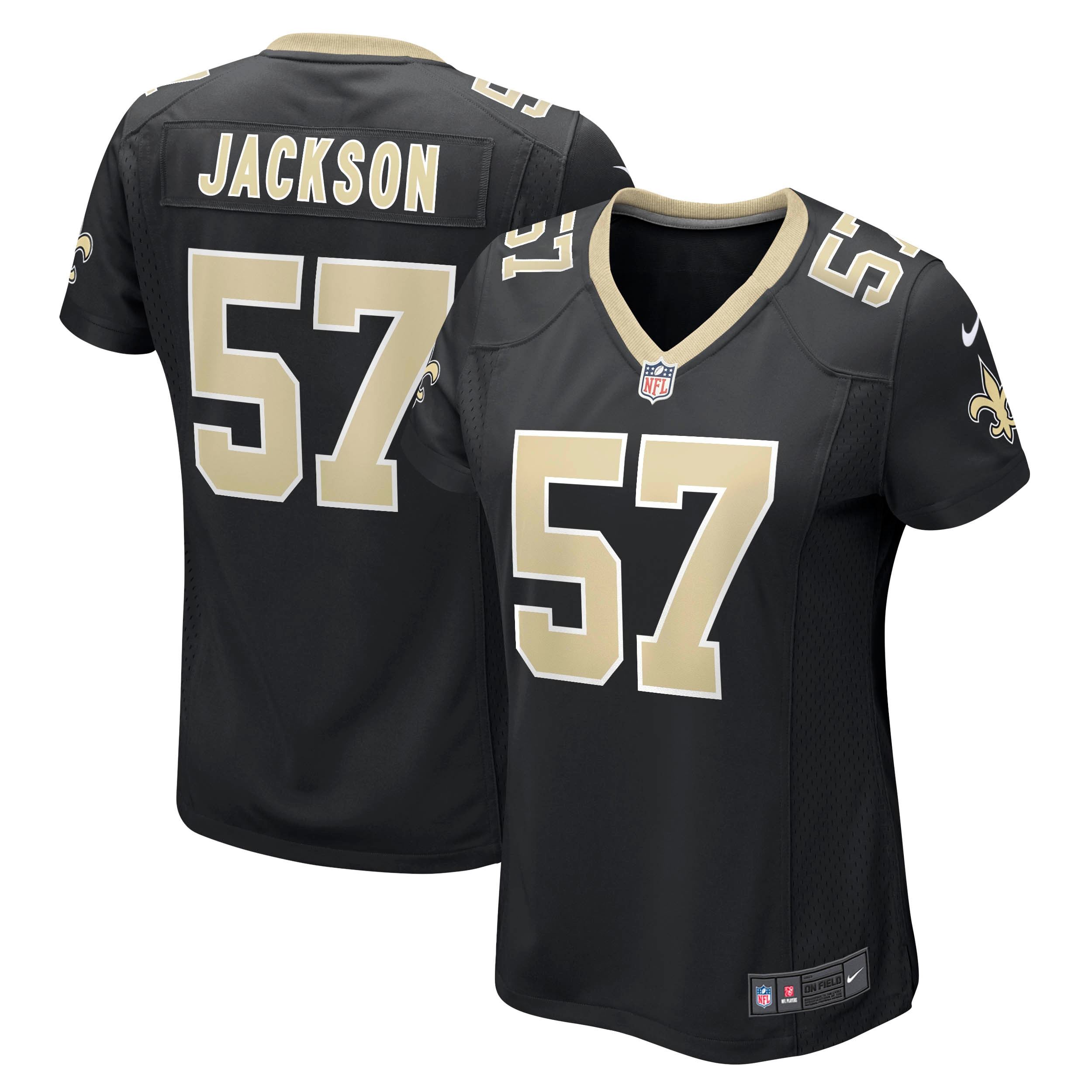 Rickey Jackson New Orleans Saints Retired Player Game Jersey - Women's