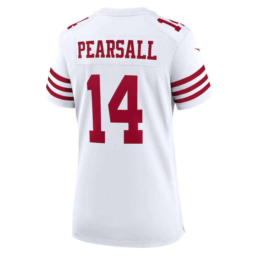 Ricky Pearsall #14 San Francisco 49ers Game Jersey - Women's | White - Image 3