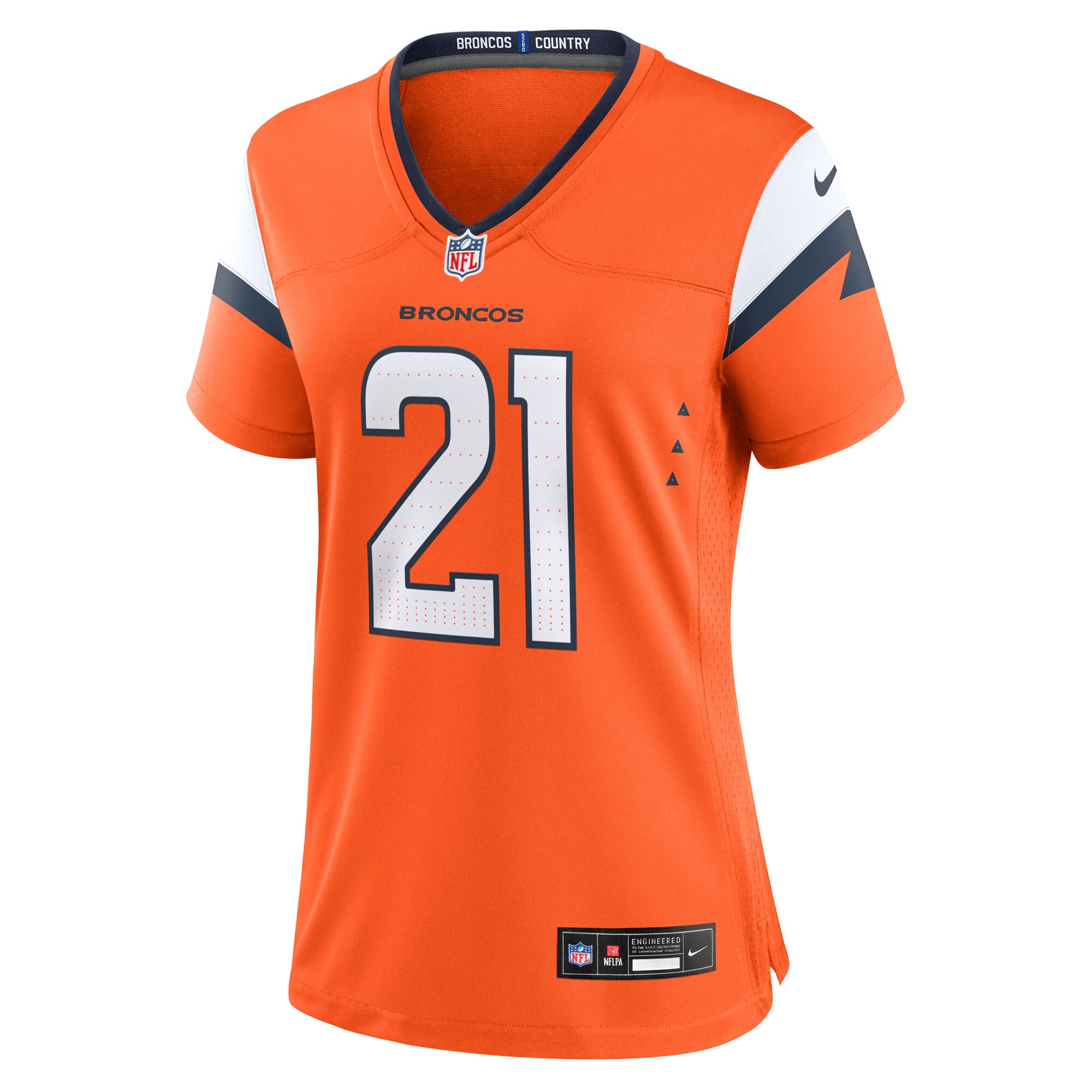Alternative view of Riley Moss Denver Broncos Game Jersey - Women's
