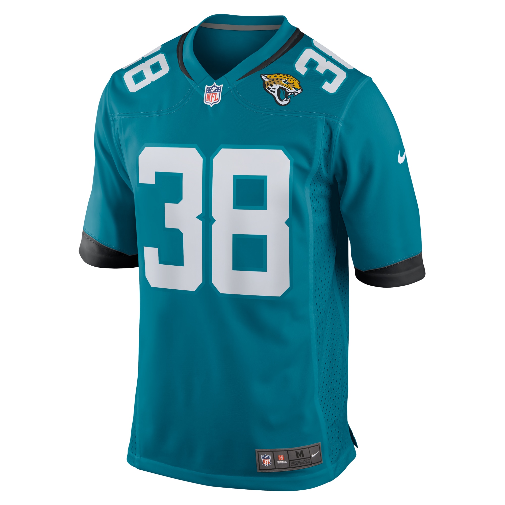 Alternative view of Riley Patterson Jacksonville Jaguars Game Jersey - Men's