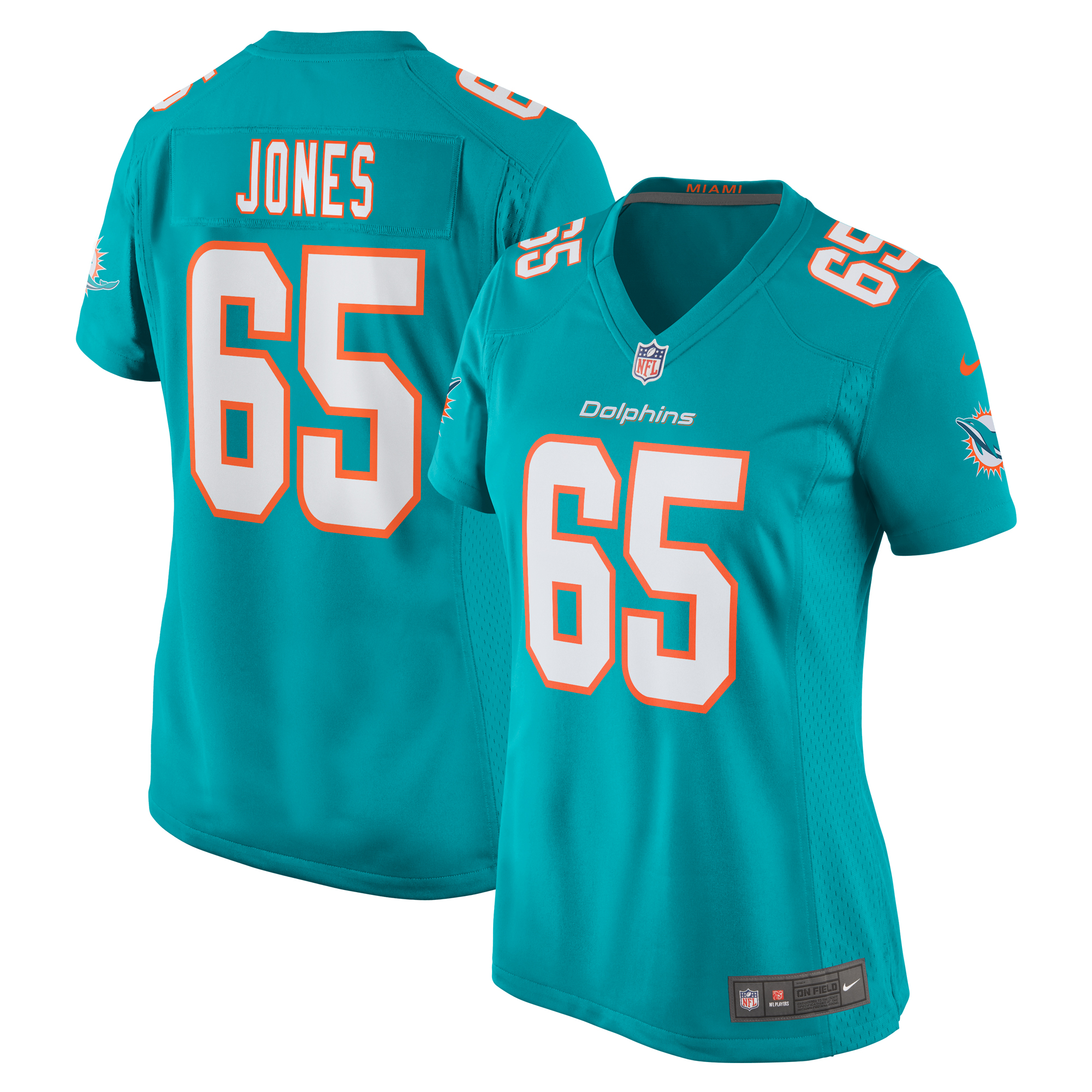 Robert Jones Miami Dolphins Game Jersey - Women's